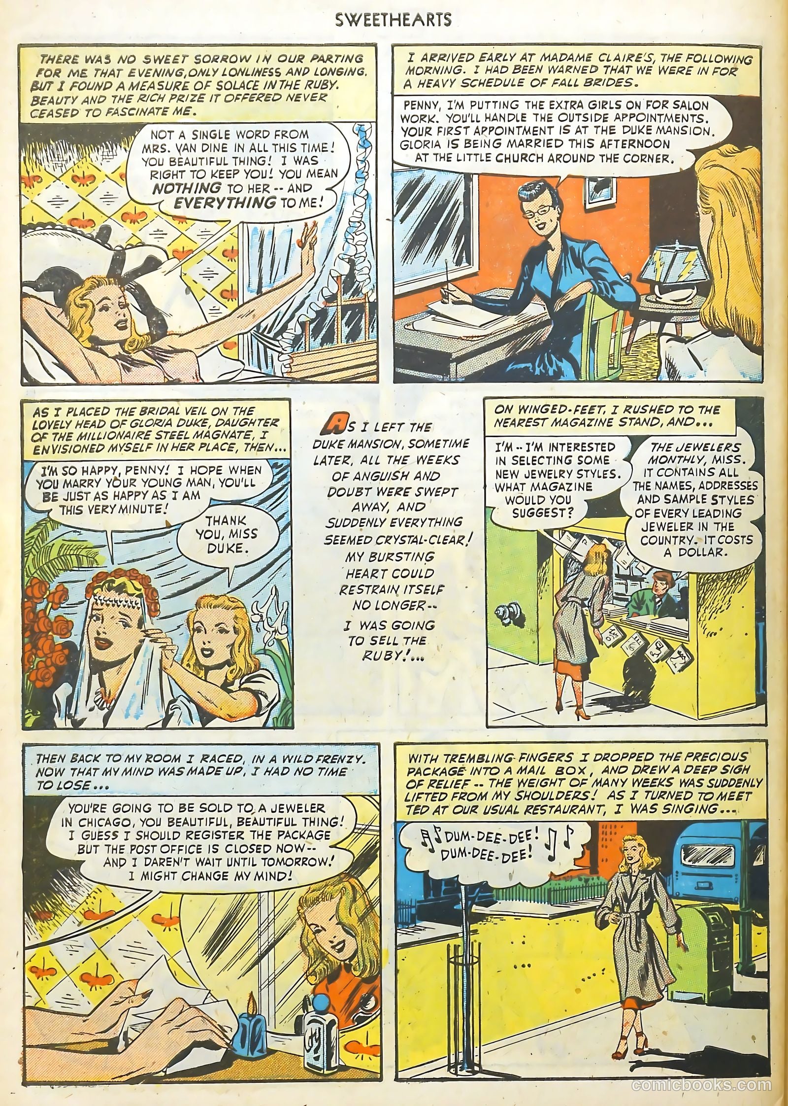 Sweethearts #74 (1949) — page 46 of 52