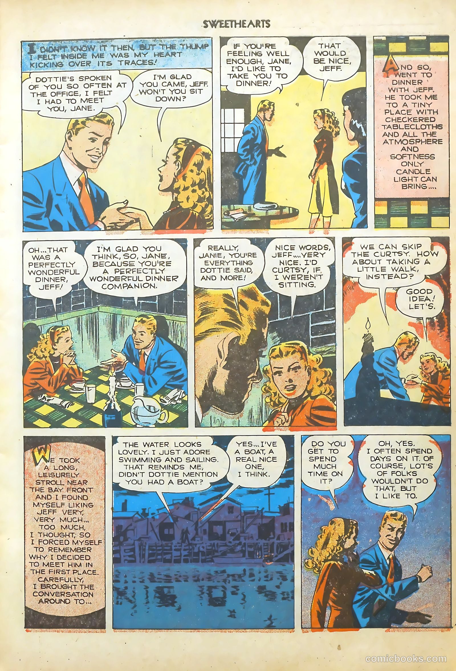 Sweethearts #76 (1949) — page 7 of 36
