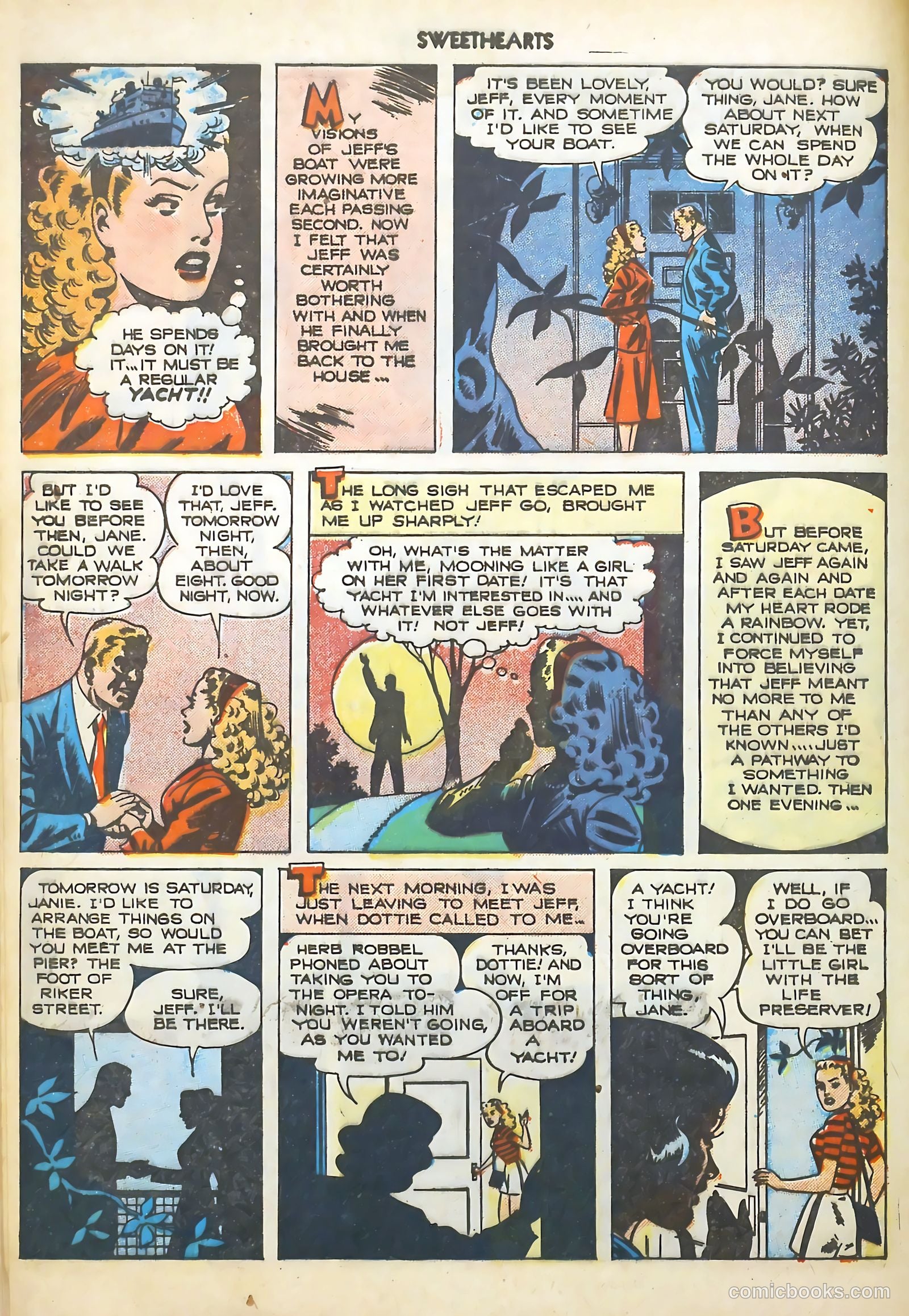 Sweethearts #76 (1949) — page 8 of 36