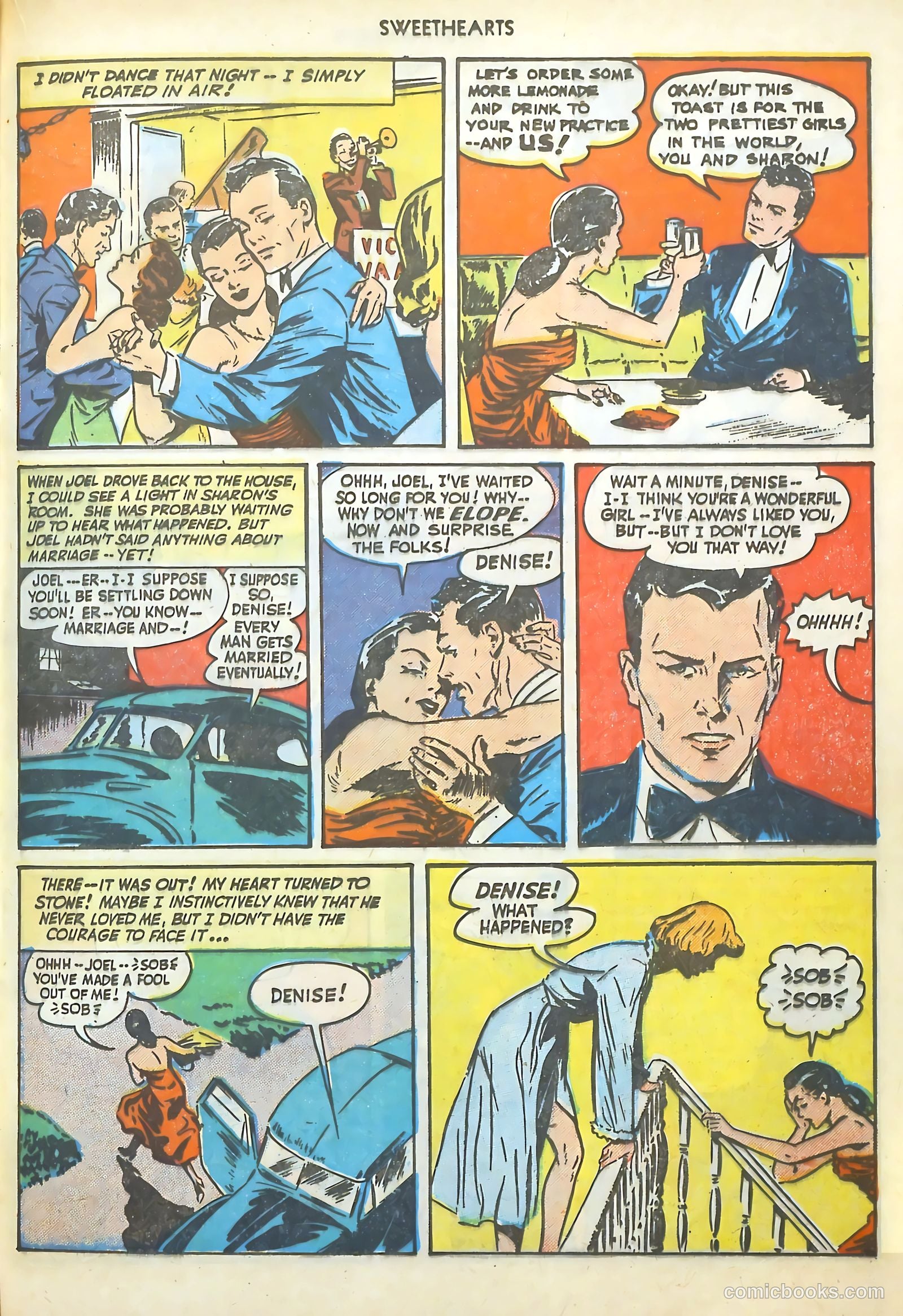 Sweethearts #76 (1949) — page 21 of 36