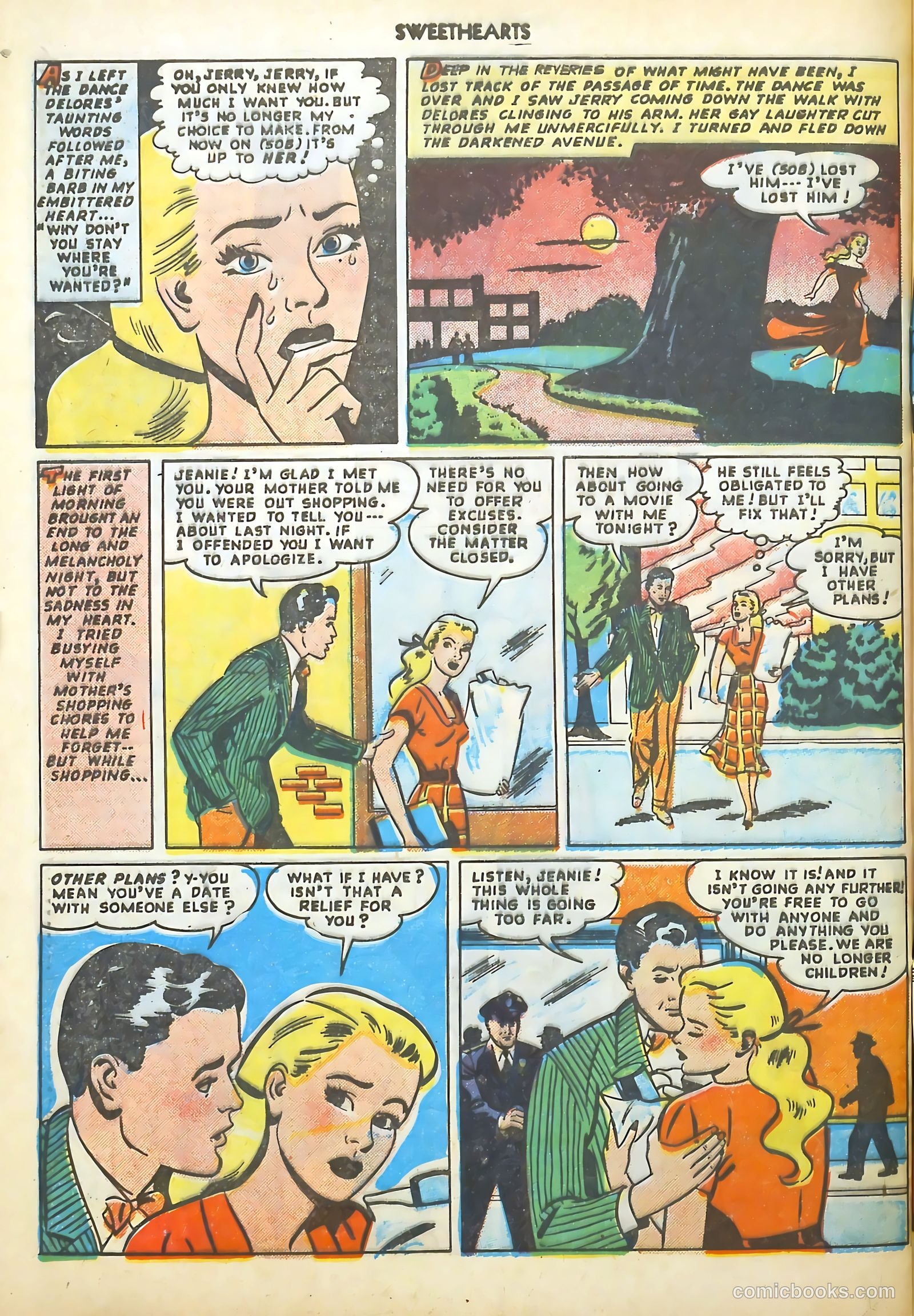 Sweethearts #76 (1949) — page 32 of 36