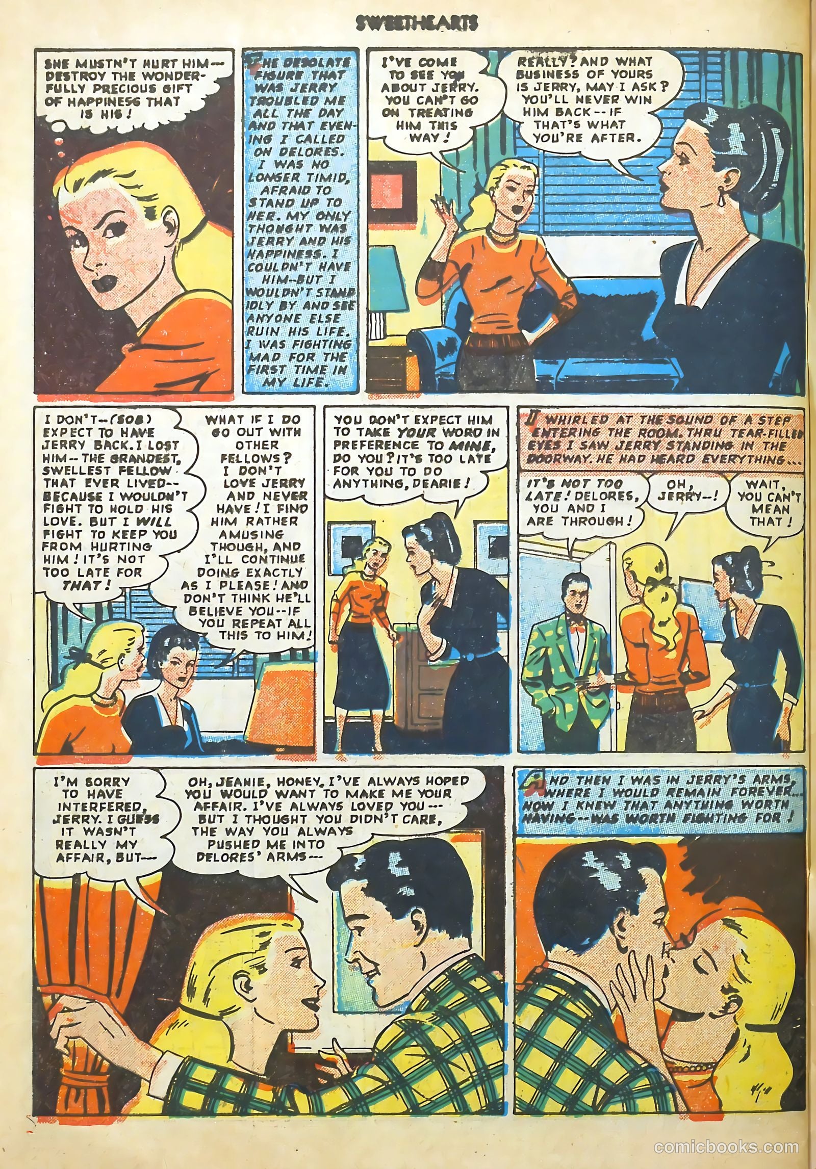 Sweethearts #76 (1949) — page 34 of 36