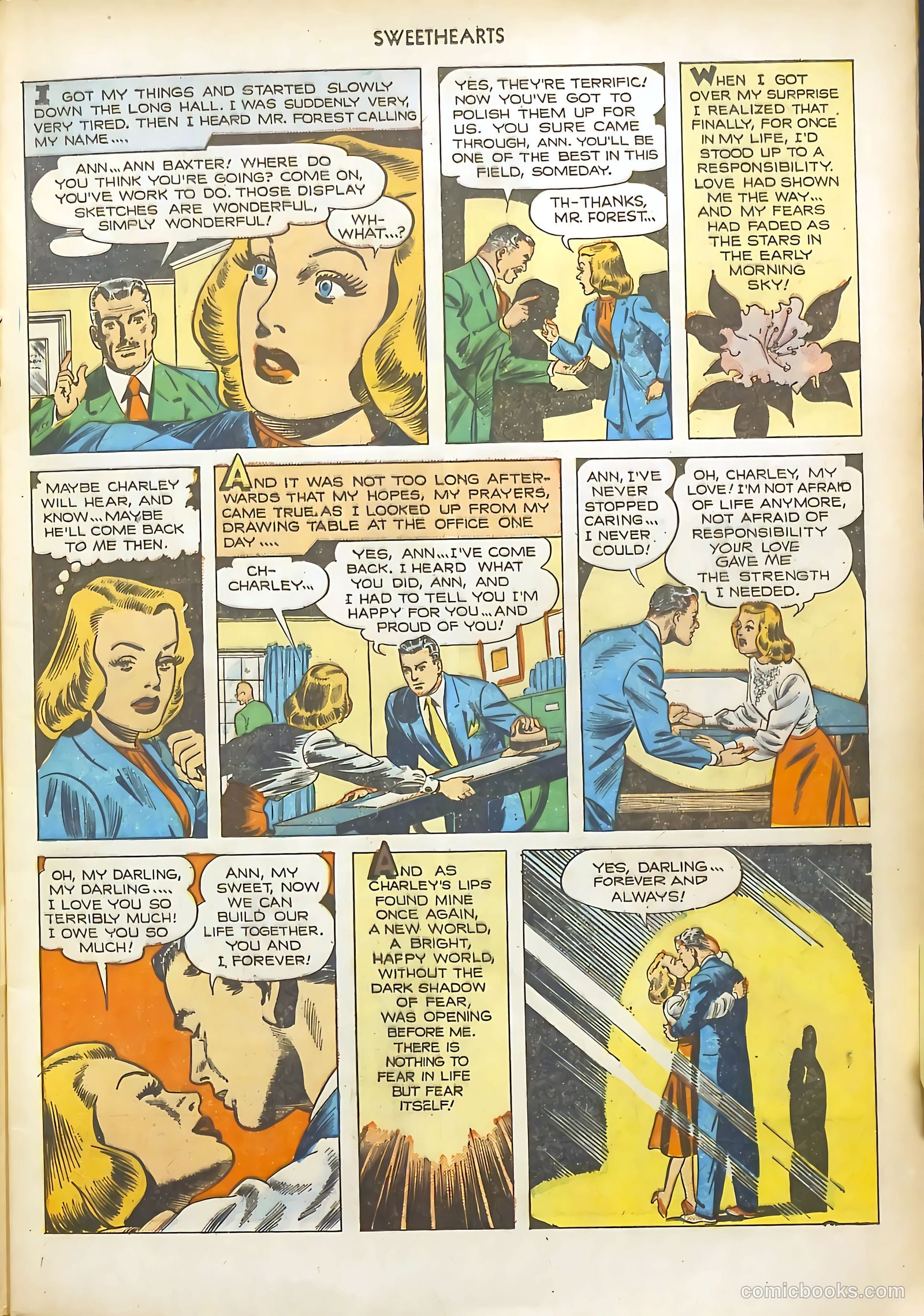 Sweethearts #77 (1949) — page 17 of 52