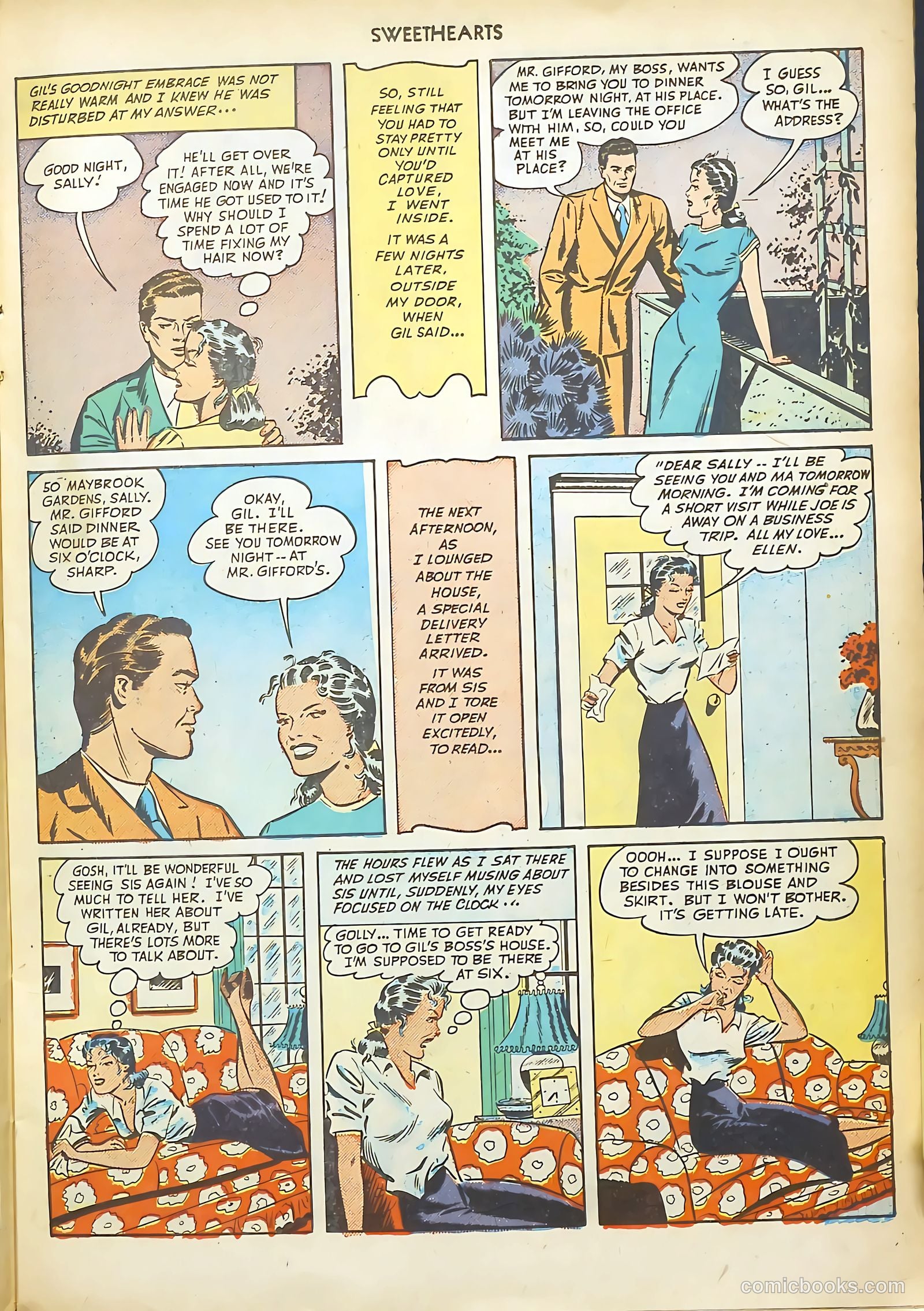 Sweethearts #77 (1949) — page 23 of 52
