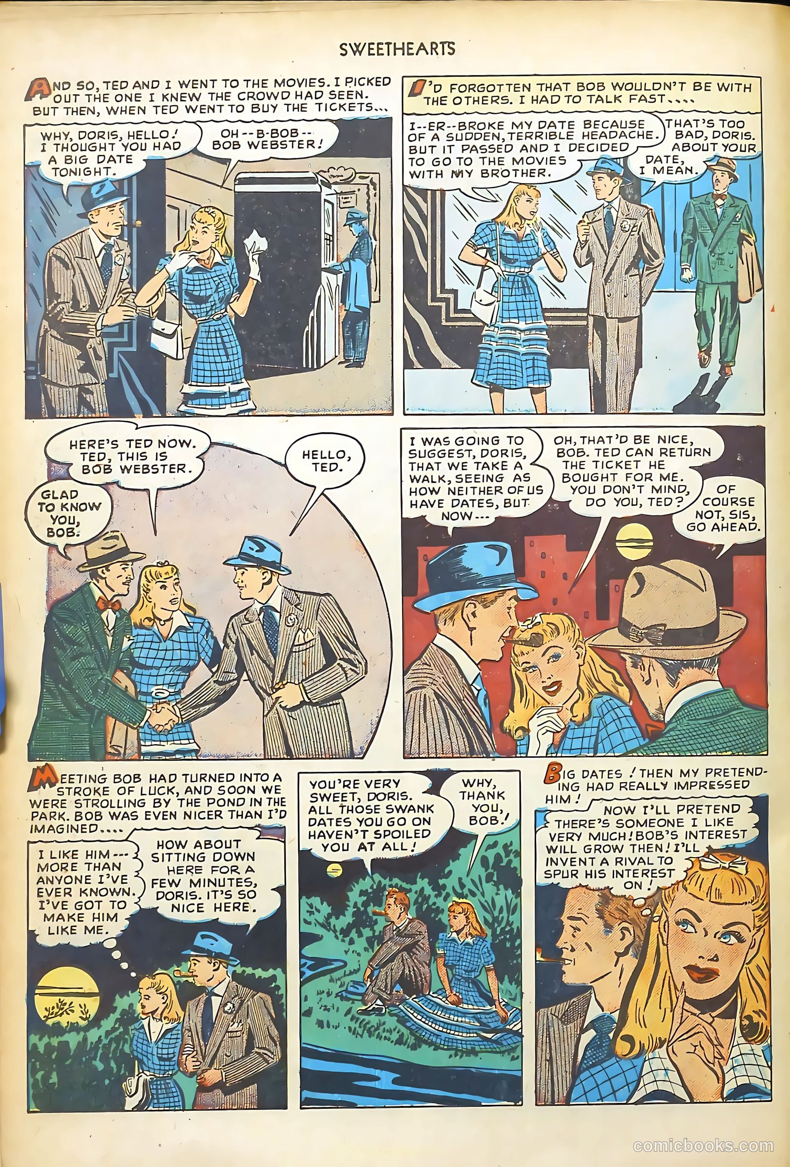 Sweethearts #77 (1949) — page 34 of 52