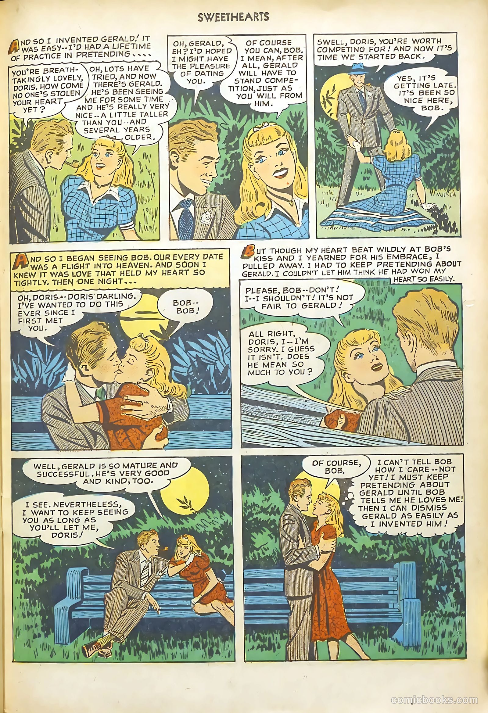 Sweethearts #77 (1949) — page 35 of 52