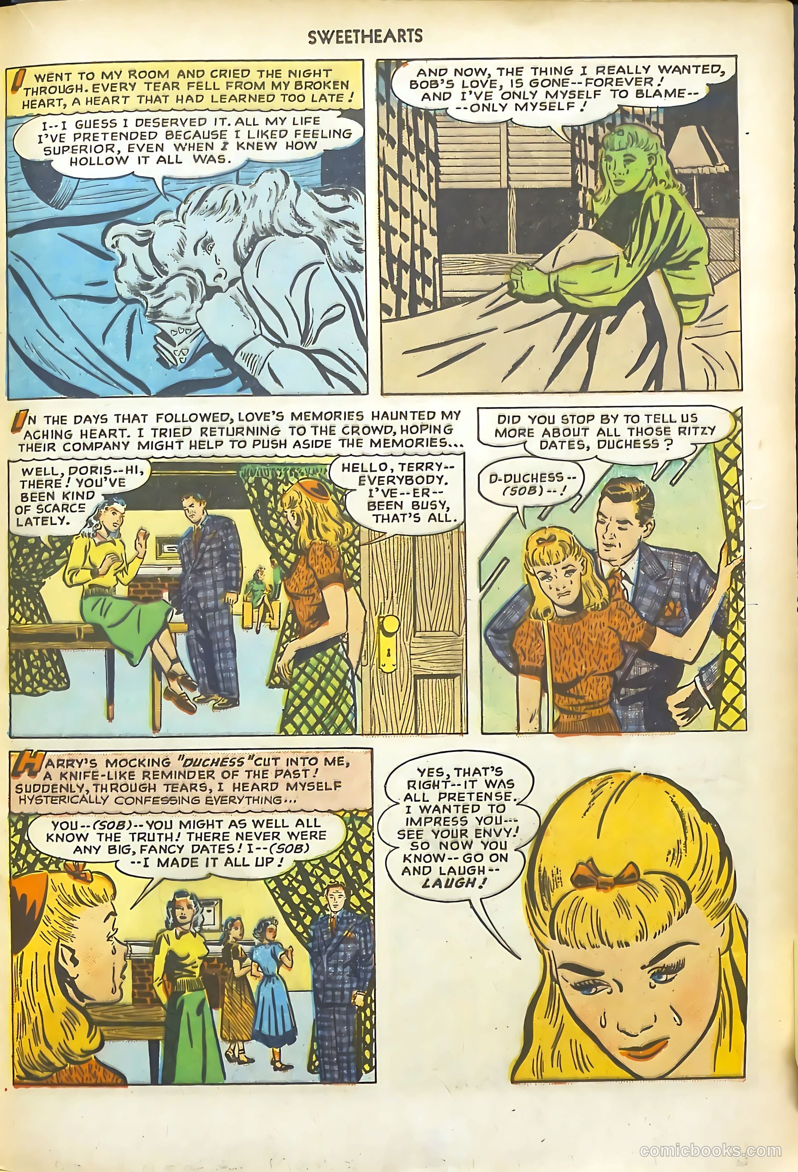 Sweethearts #77 (1949) — page 37 of 52