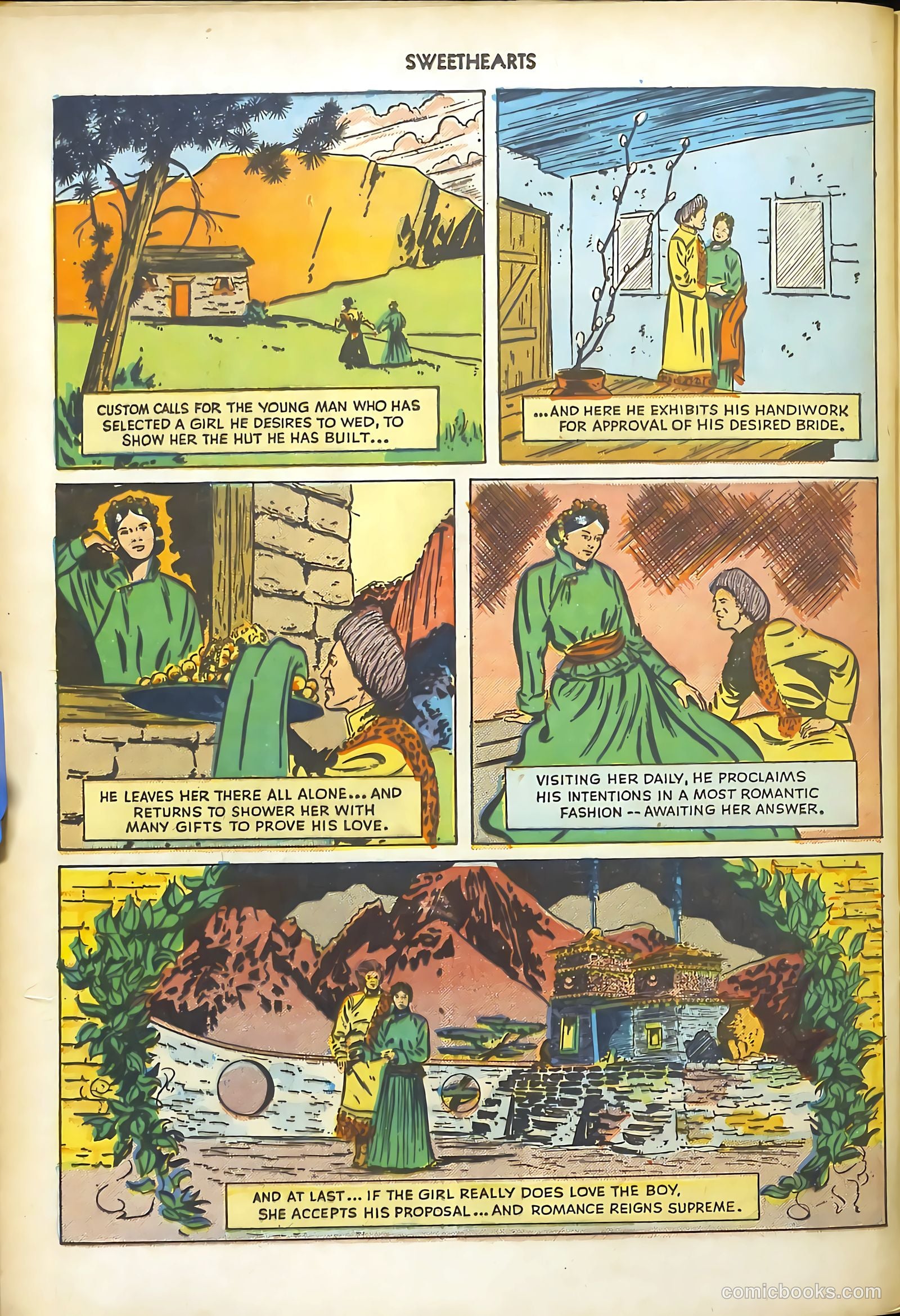 Sweethearts #77 (1949) — page 40 of 52