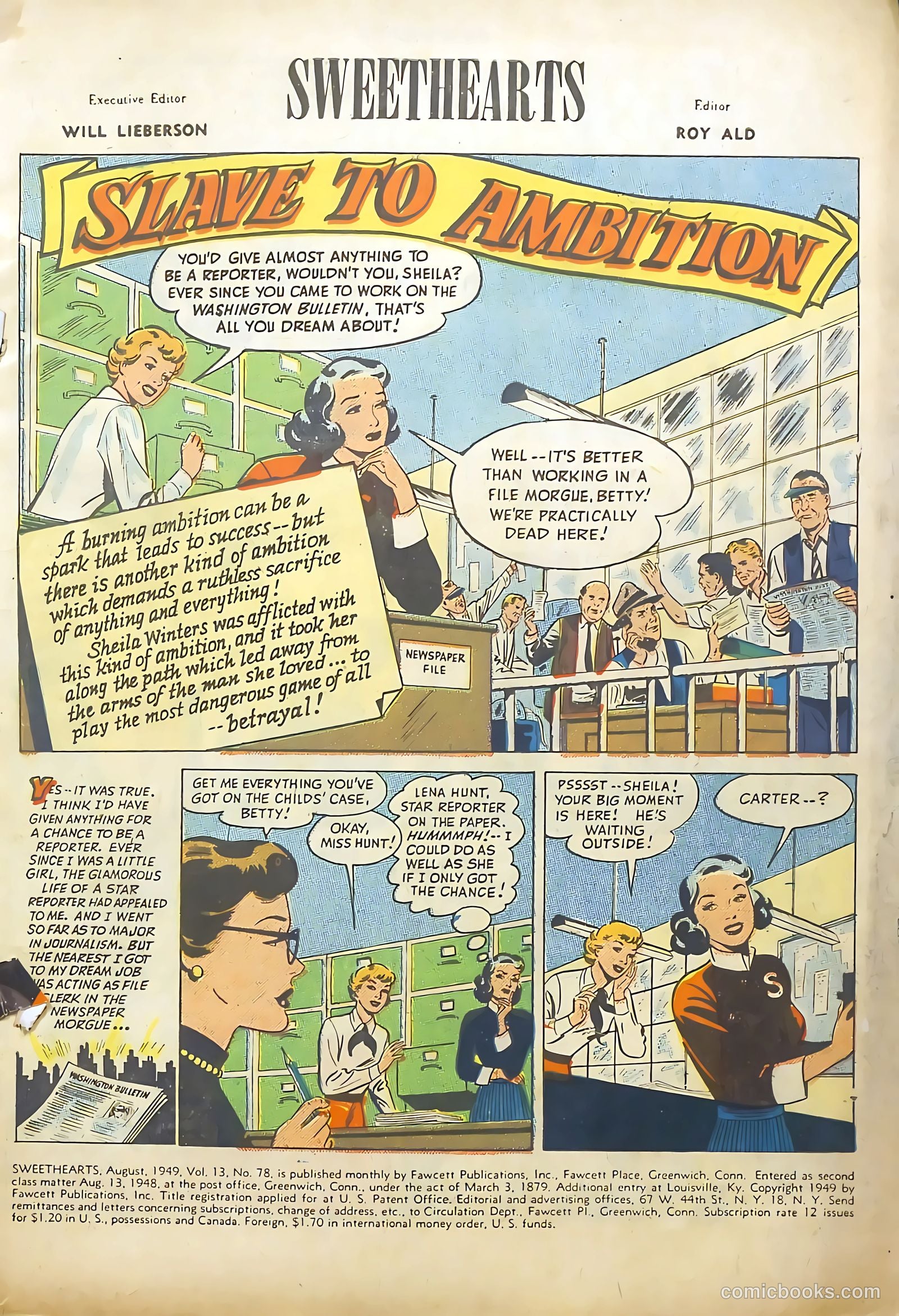 Sweethearts #78 (1949) — page 3 of 52