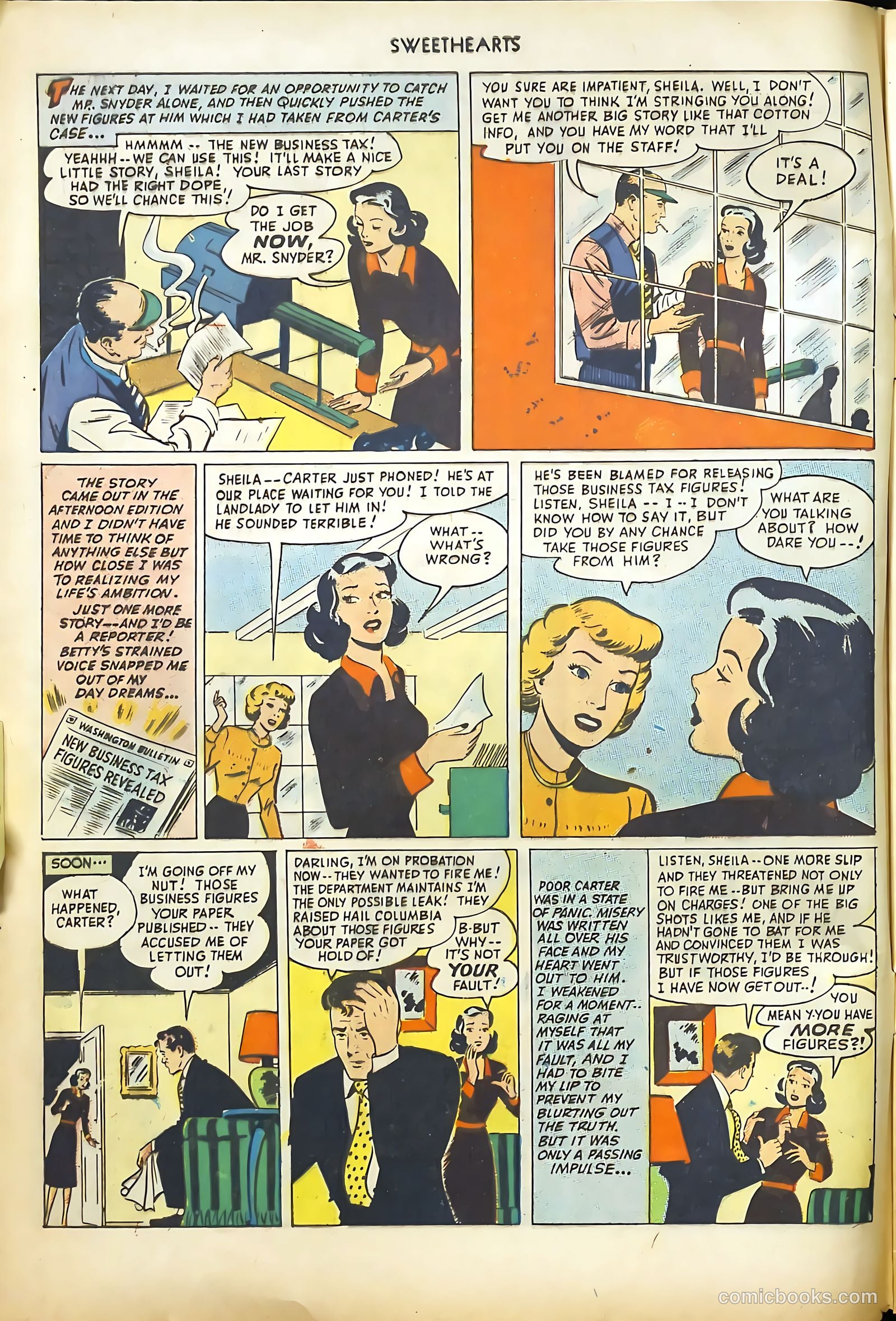 Sweethearts #78 (1949) — page 8 of 52