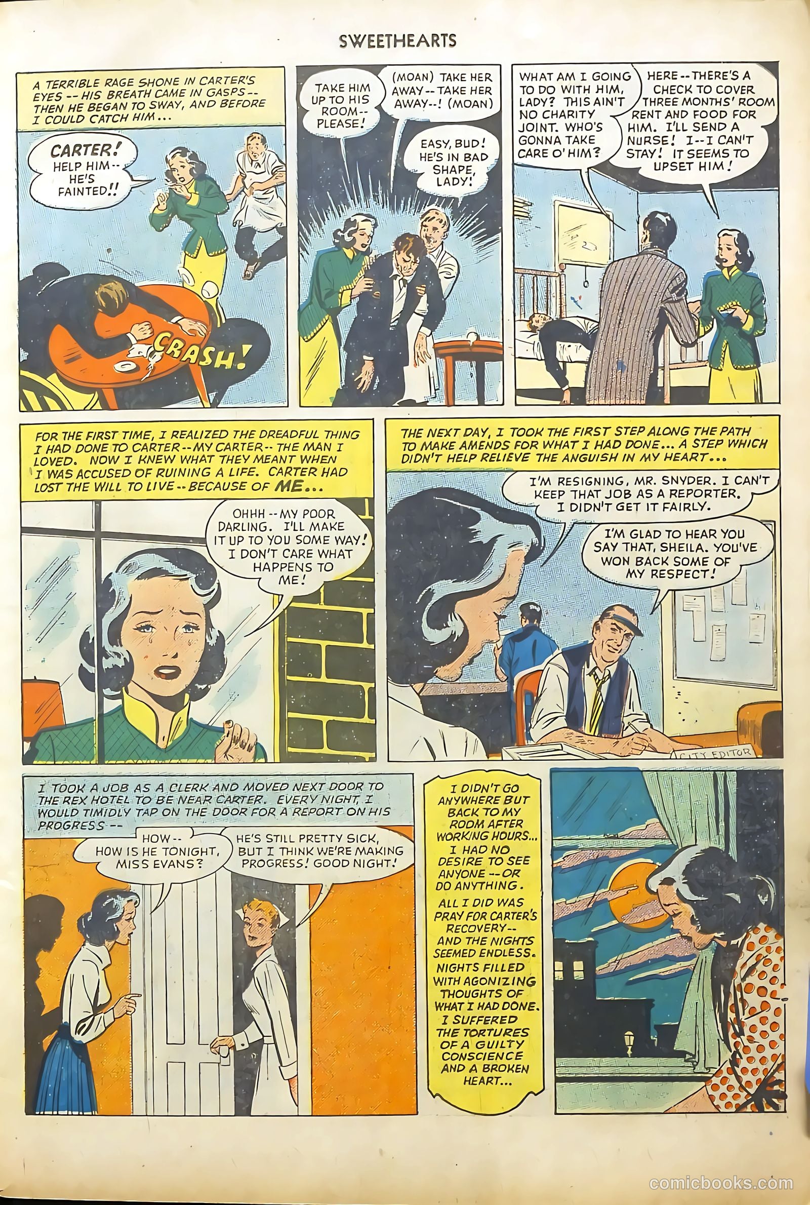 Sweethearts #78 (1949) — page 15 of 52