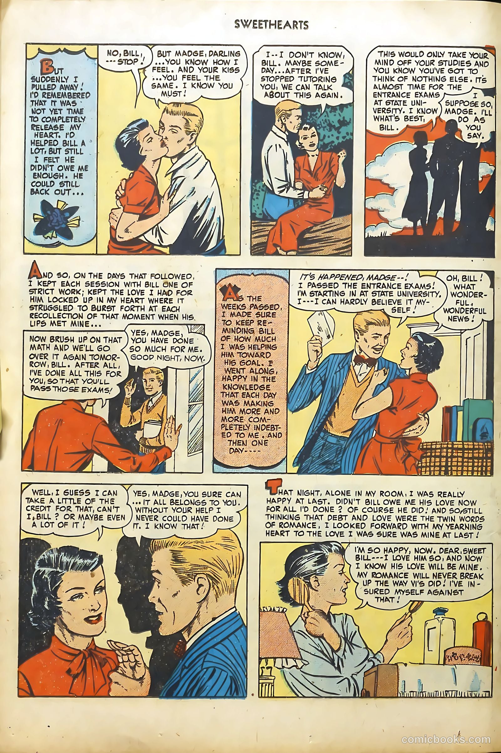 Sweethearts #78 (1949) — page 24 of 52