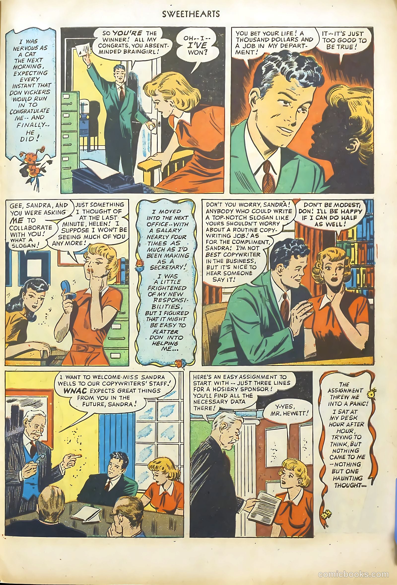 Sweethearts #78 (1949) — page 31 of 52