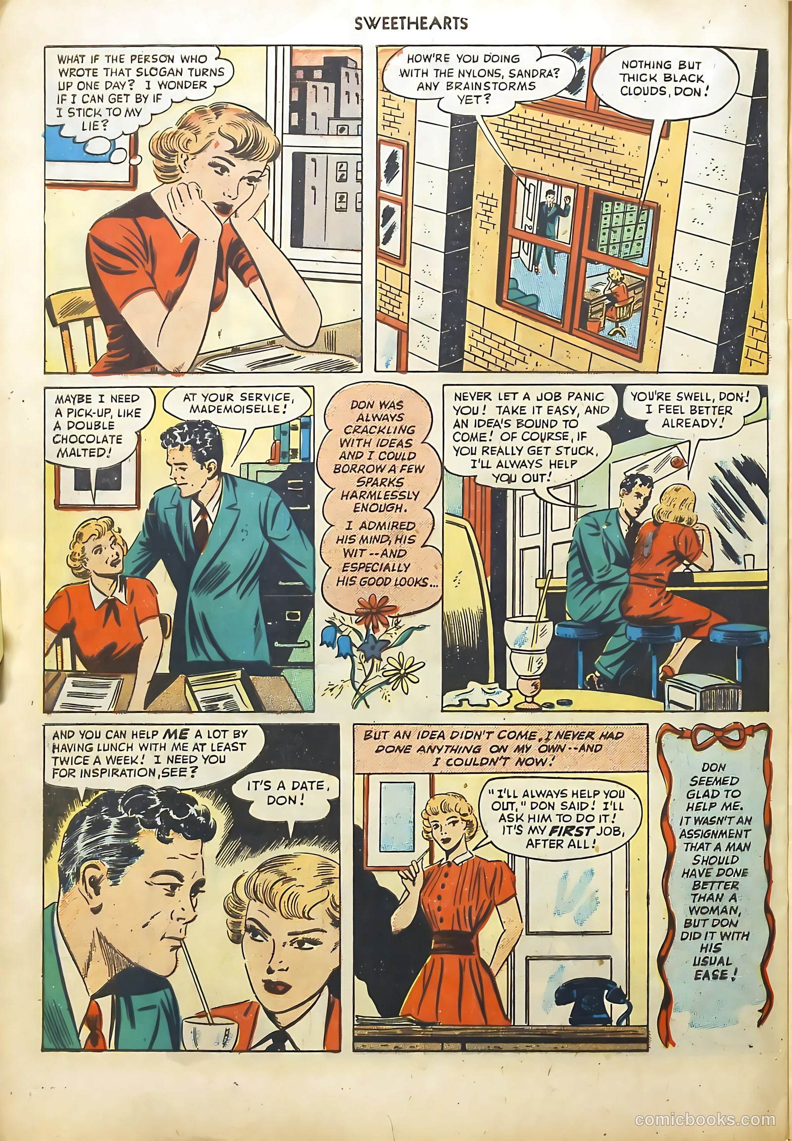 Sweethearts #78 (1949) — page 32 of 52
