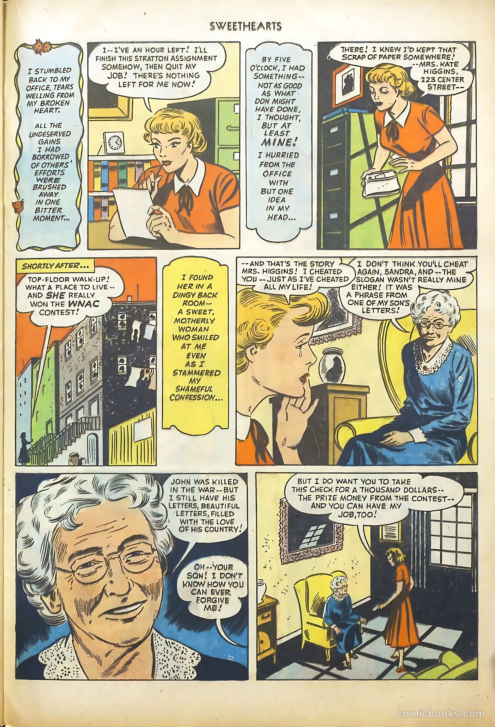Sweethearts #78 (1949) — page 37 of 52