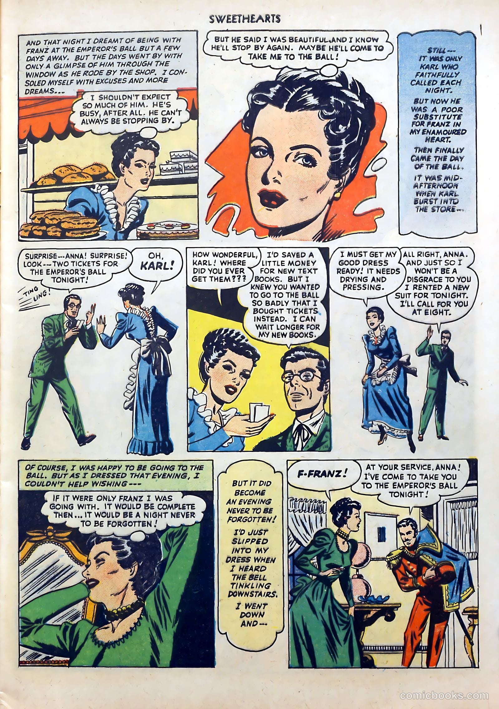 Sweethearts #80 (1949) — page 9 of 36