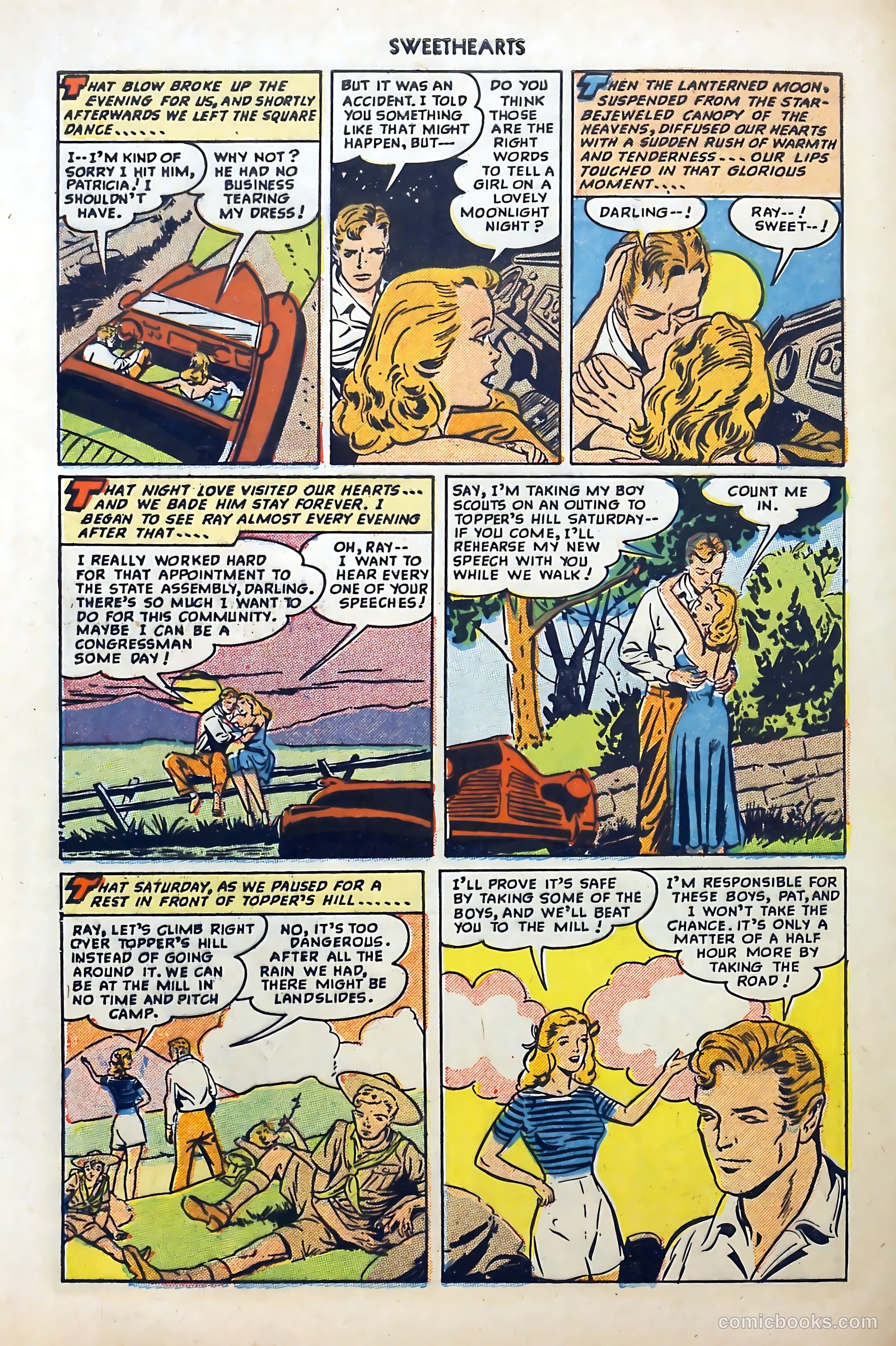 Sweethearts #80 (1949) — page 32 of 36