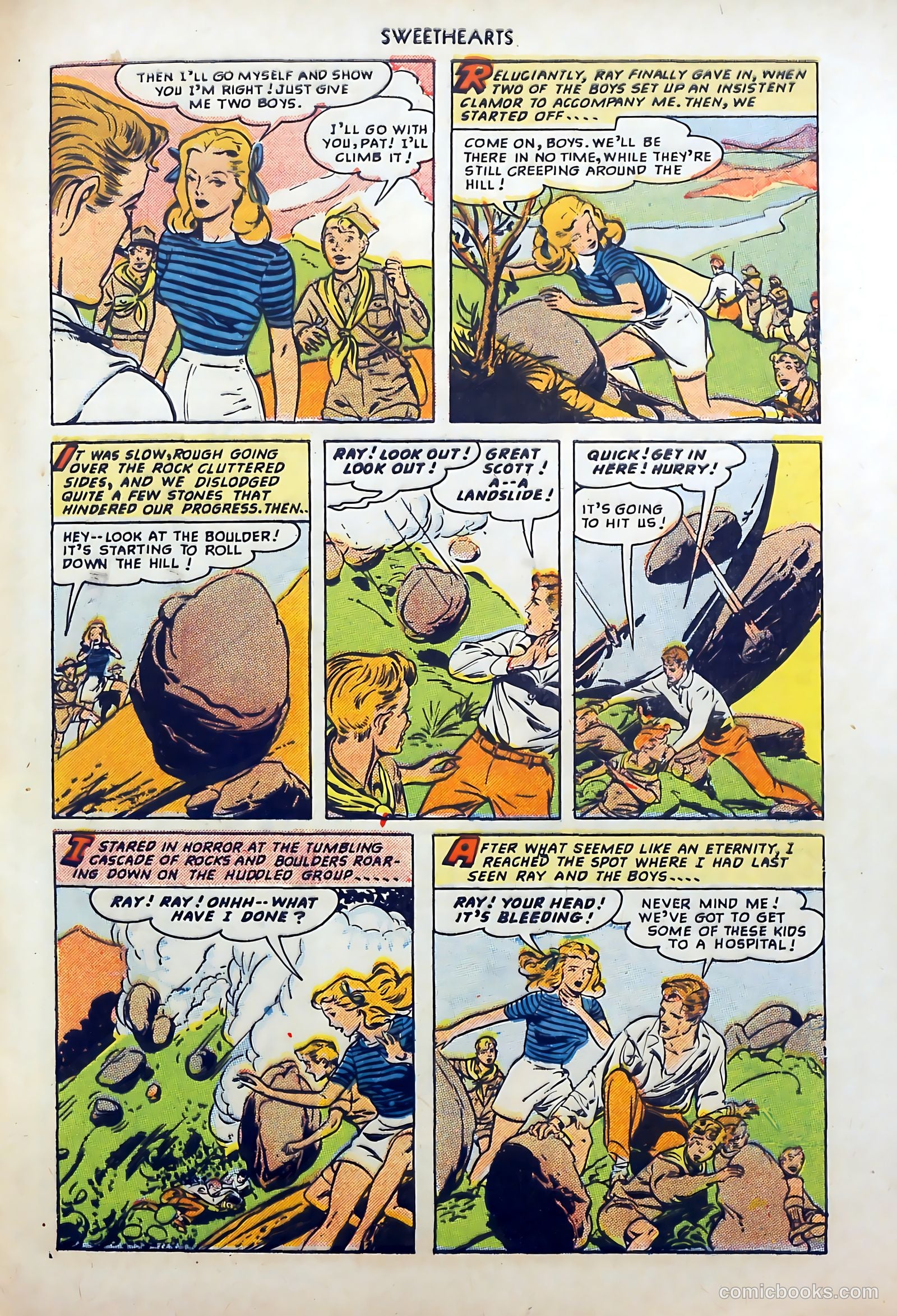 Sweethearts #80 (1949) — page 33 of 36