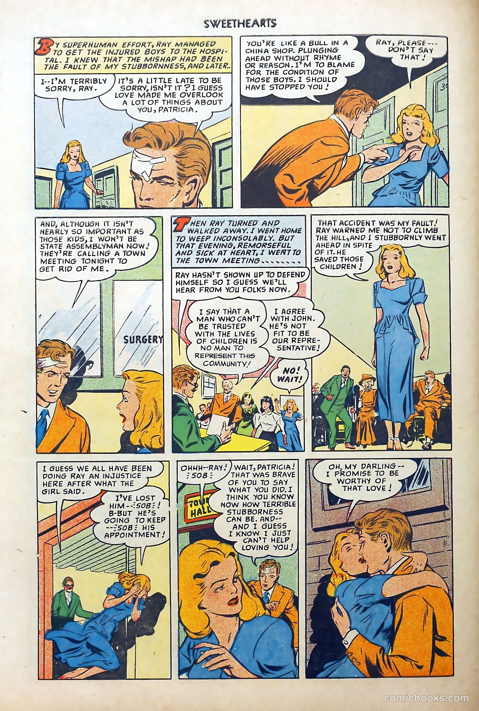 Sweethearts #80 (1949) — page 34 of 36