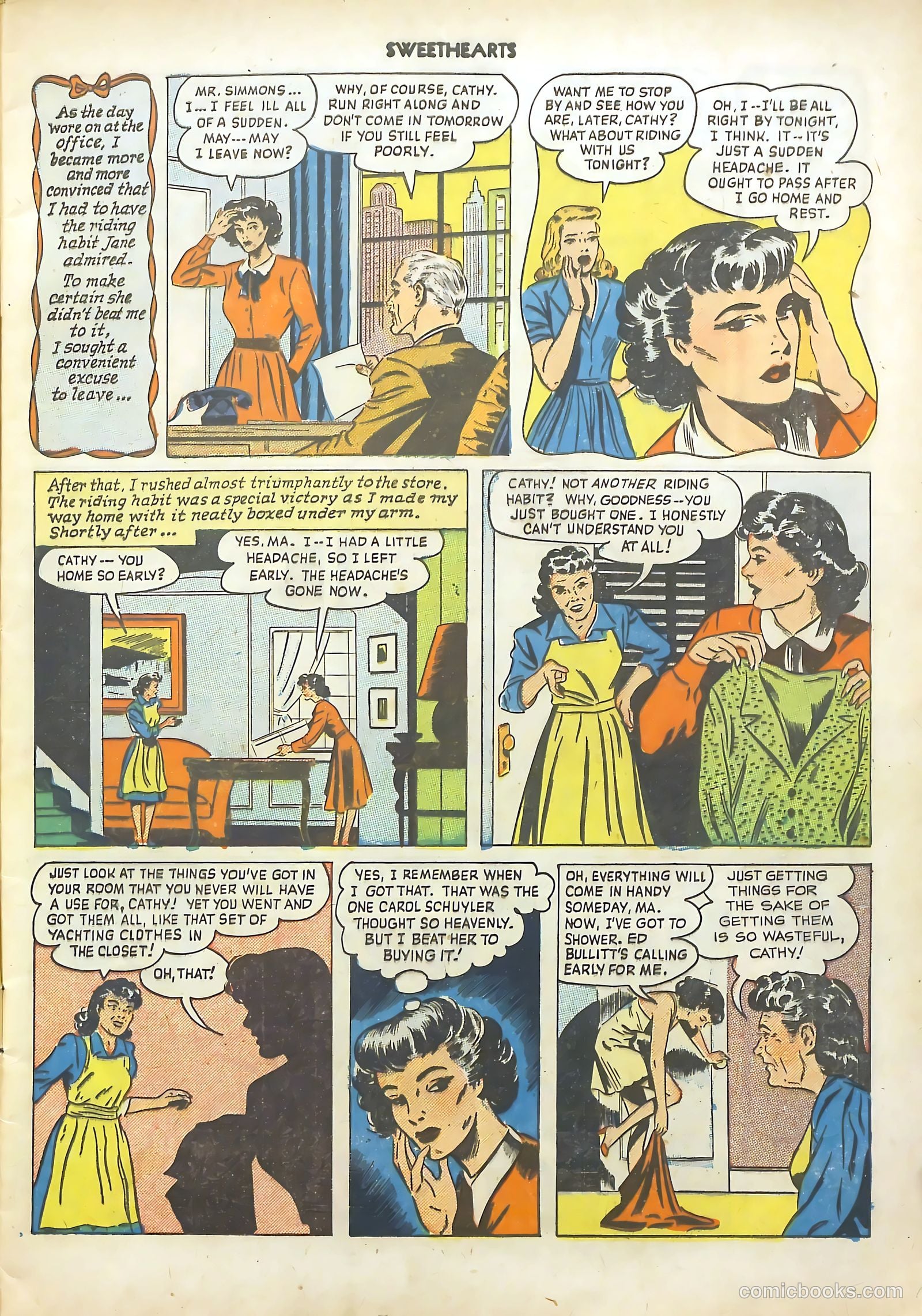 Sweethearts #81 (1949) — page 5 of 52
