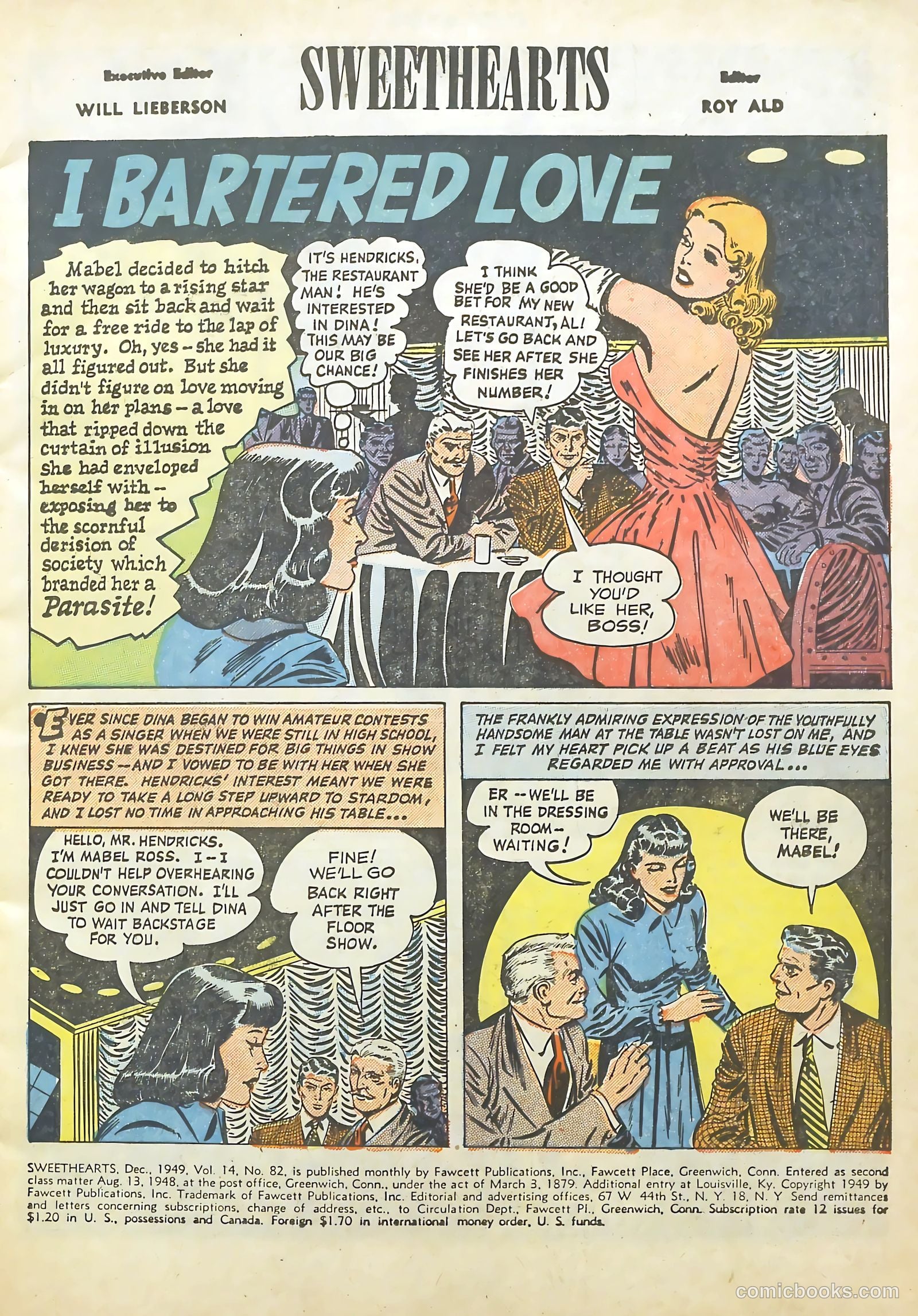 Sweethearts #82 (1949) — page 3 of 52