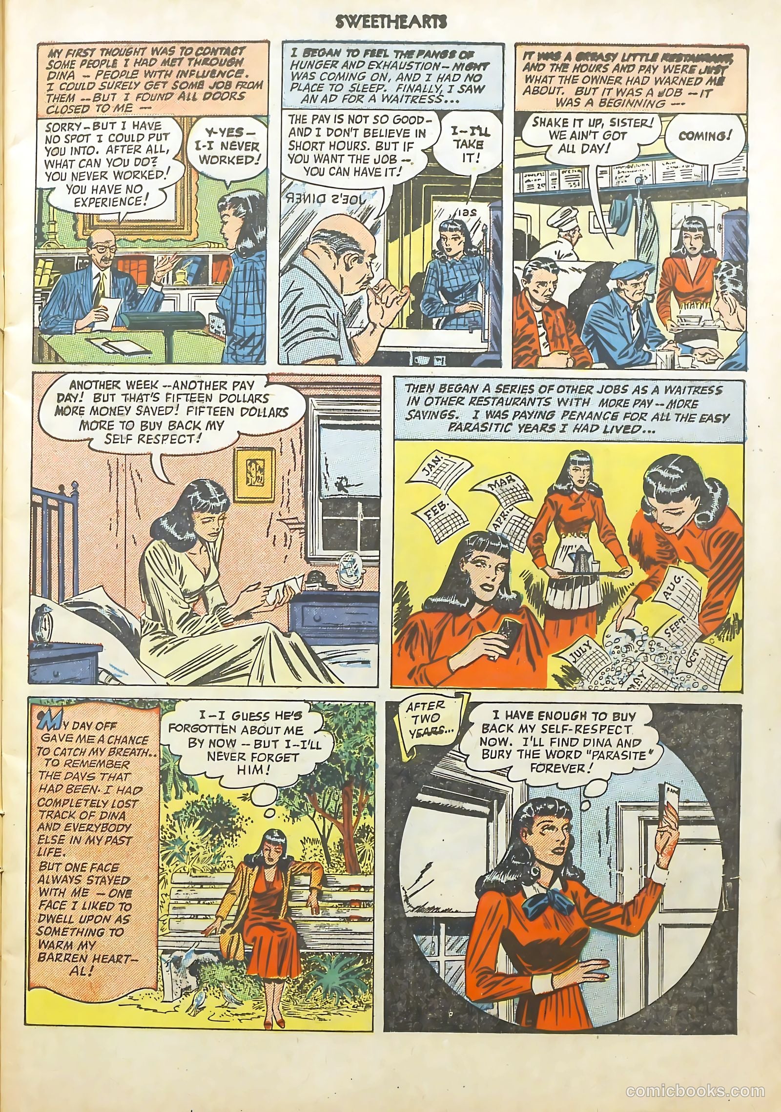 Sweethearts #82 (1949) — page 15 of 52