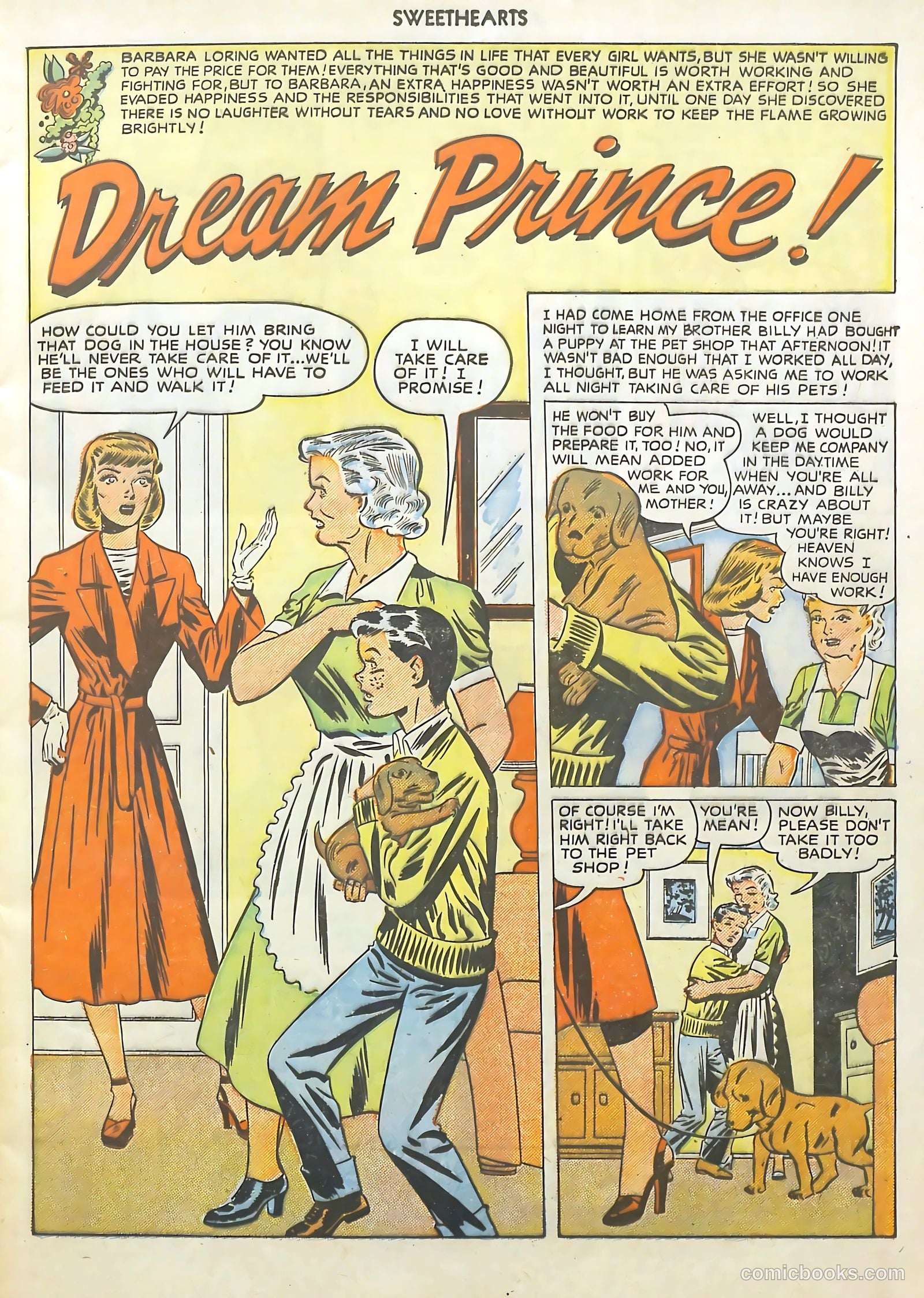 Sweethearts #82 (1949) — page 17 of 52