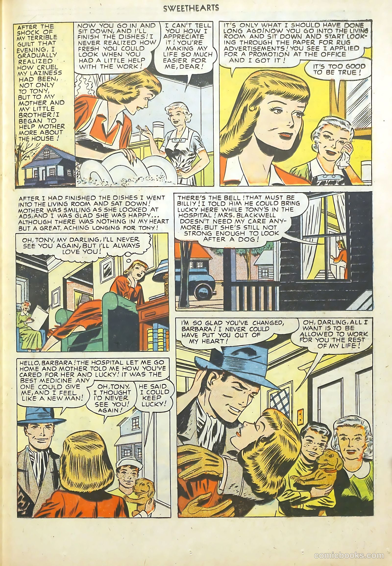 Sweethearts #82 (1949) — page 27 of 52