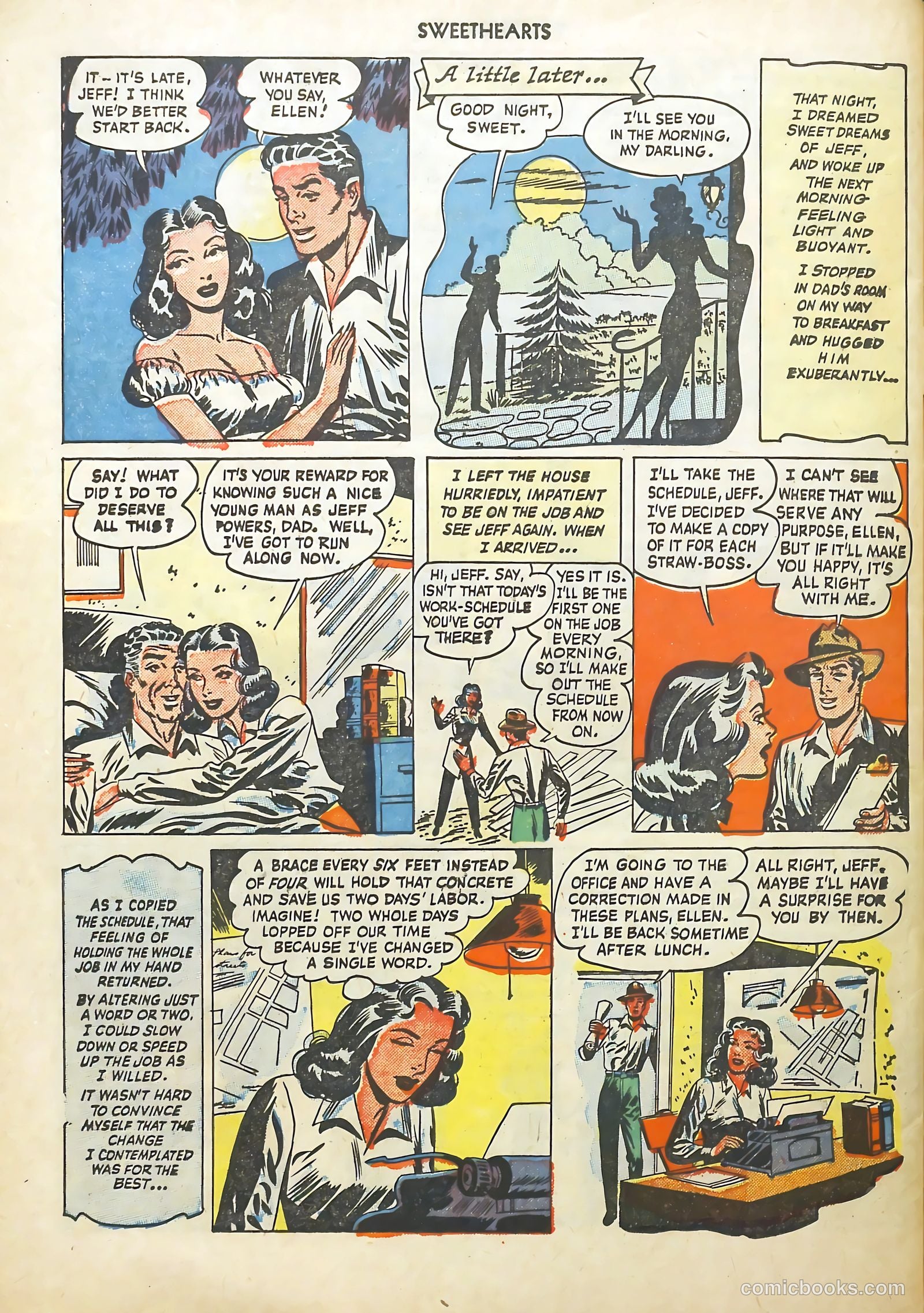 Sweethearts #82 (1949) — page 46 of 52
