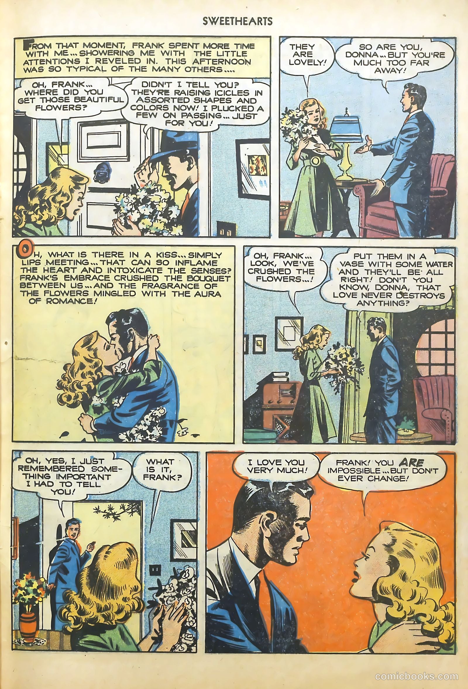 Sweethearts #83 (1950) — page 21 of 52