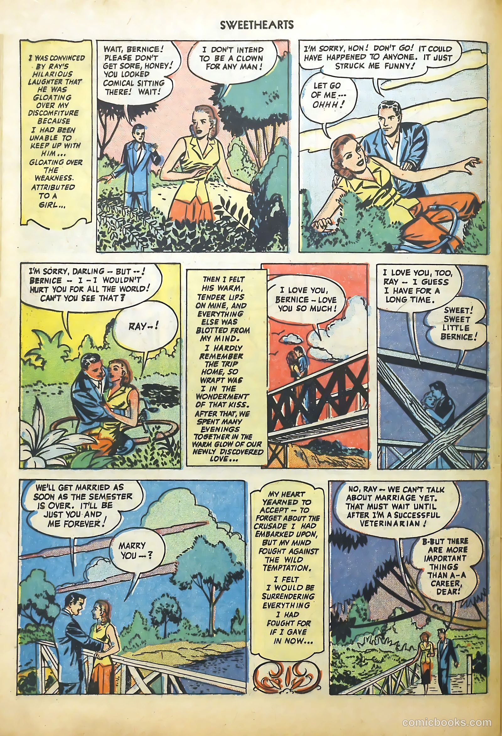 Sweethearts #83 (1950) — page 32 of 52
