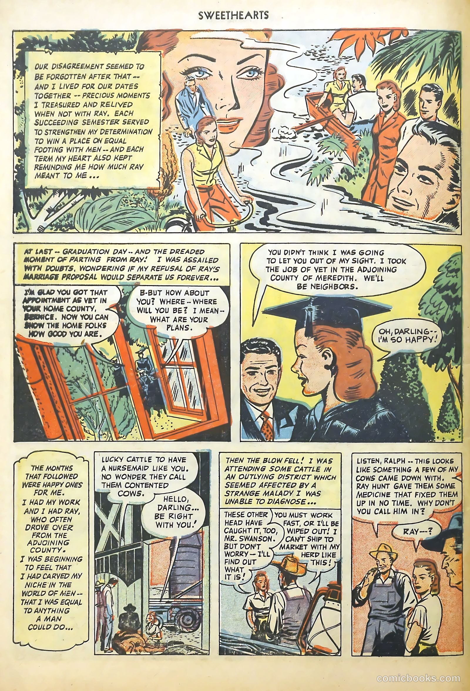 Sweethearts #83 (1950) — page 34 of 52