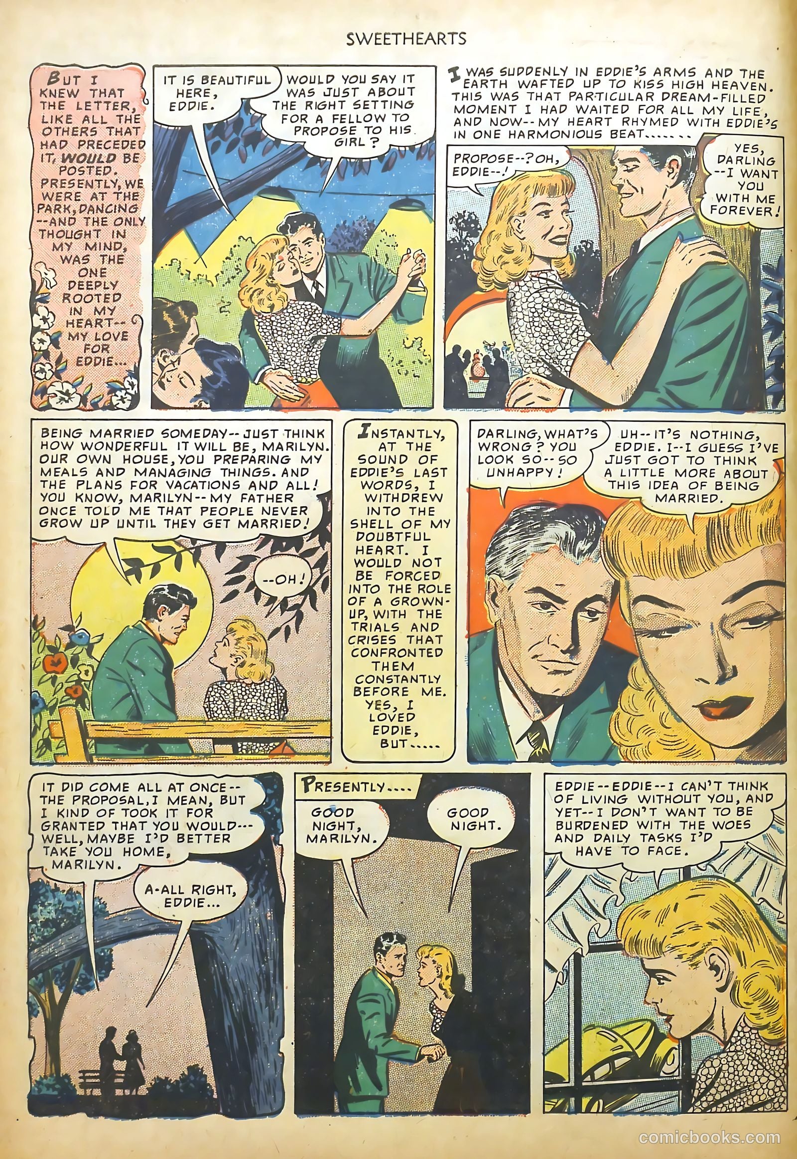 Sweethearts #84 (1950) — page 10 of 36