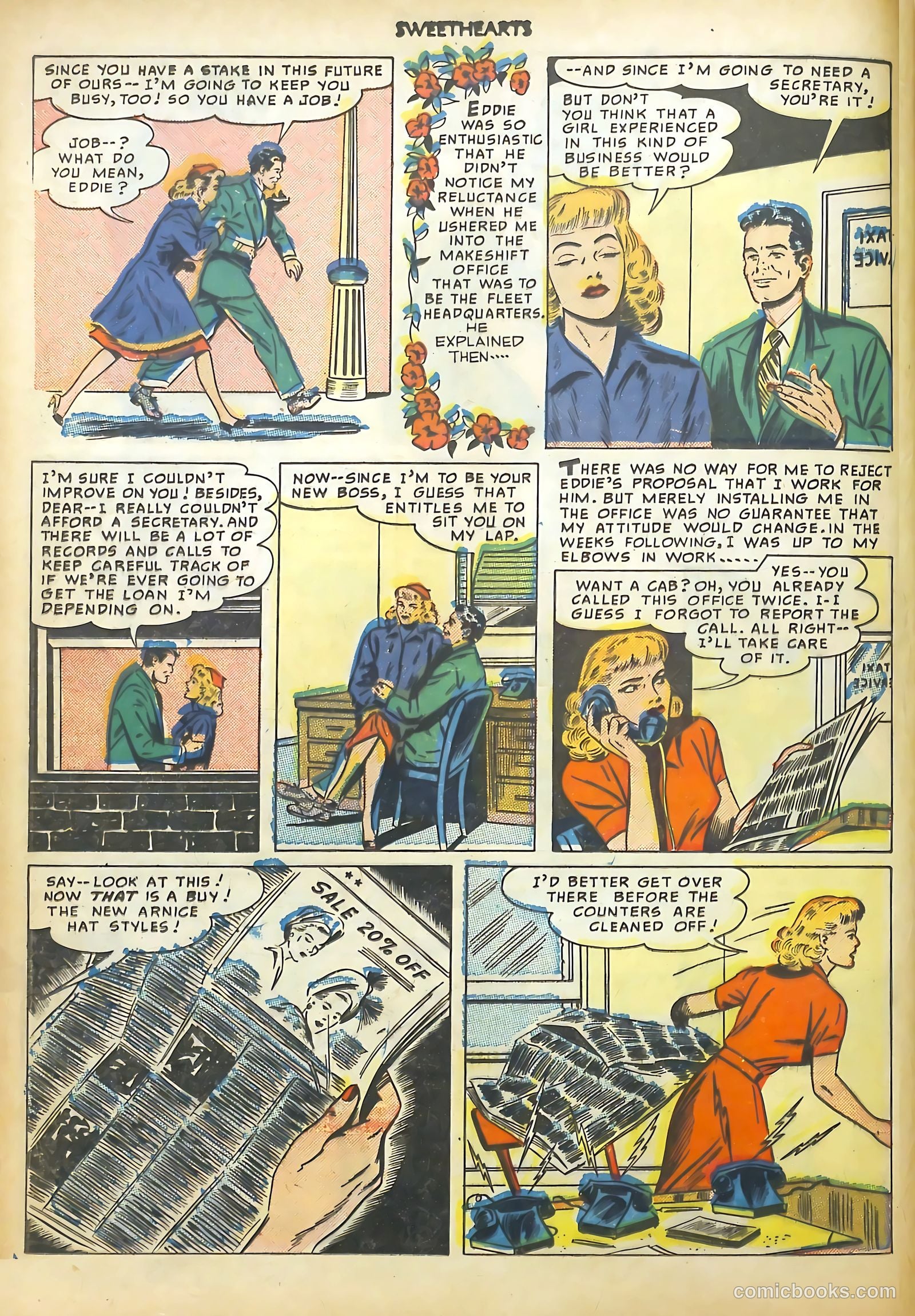 Sweethearts #84 (1950) — page 12 of 36