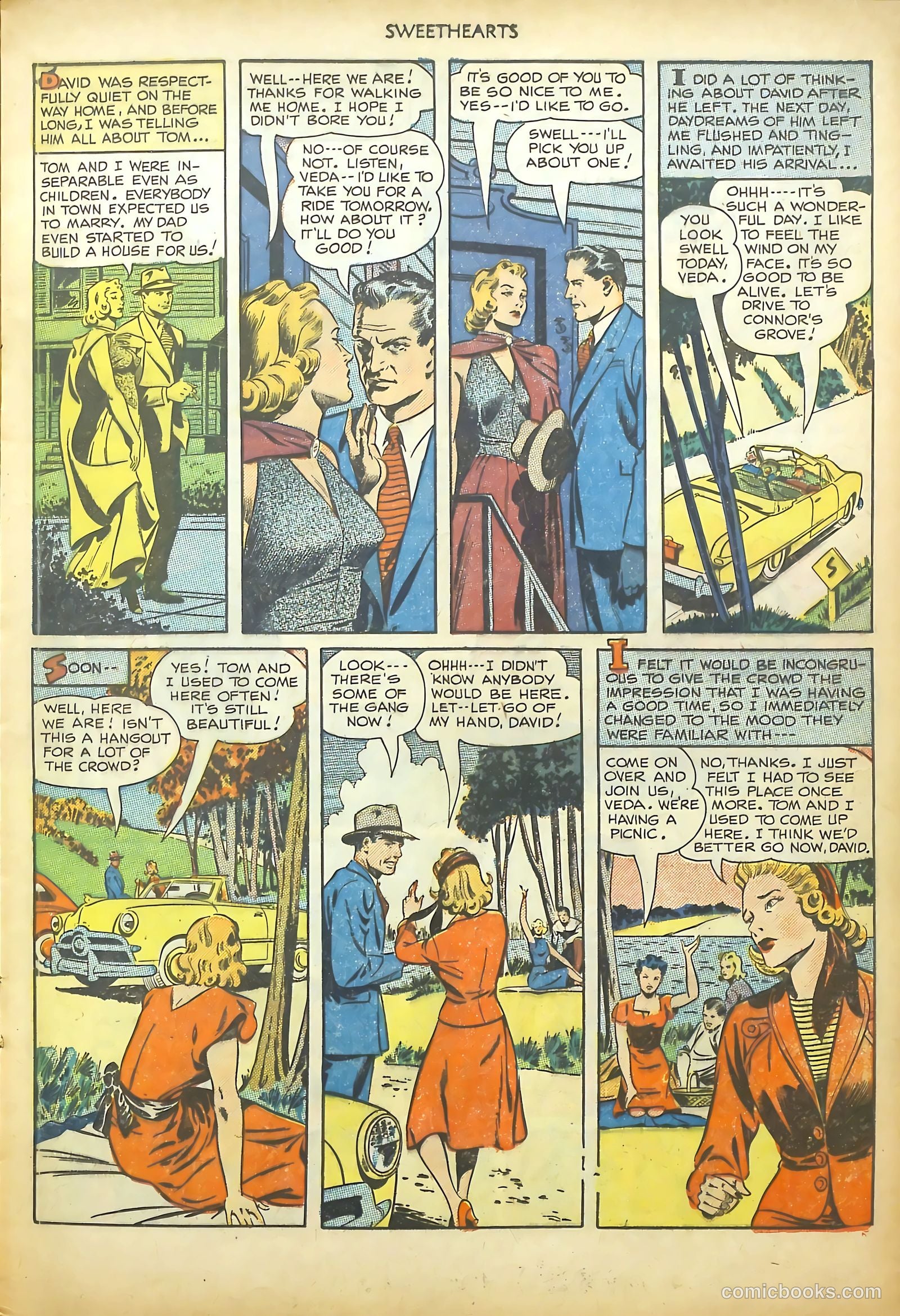 Sweethearts #84 (1950) — page 17 of 36
