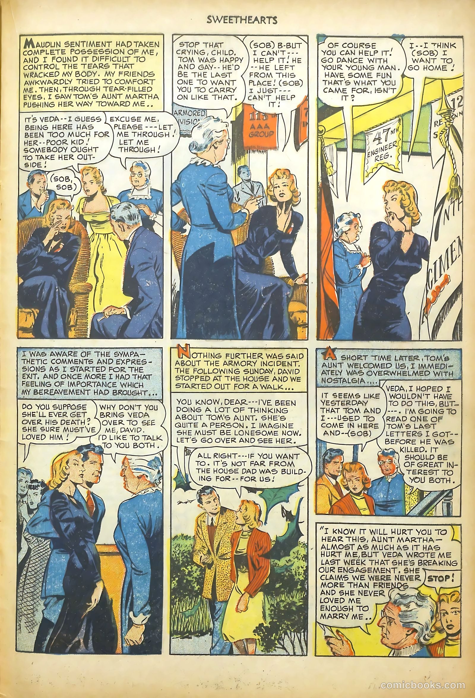 Sweethearts #84 (1950) — page 21 of 36