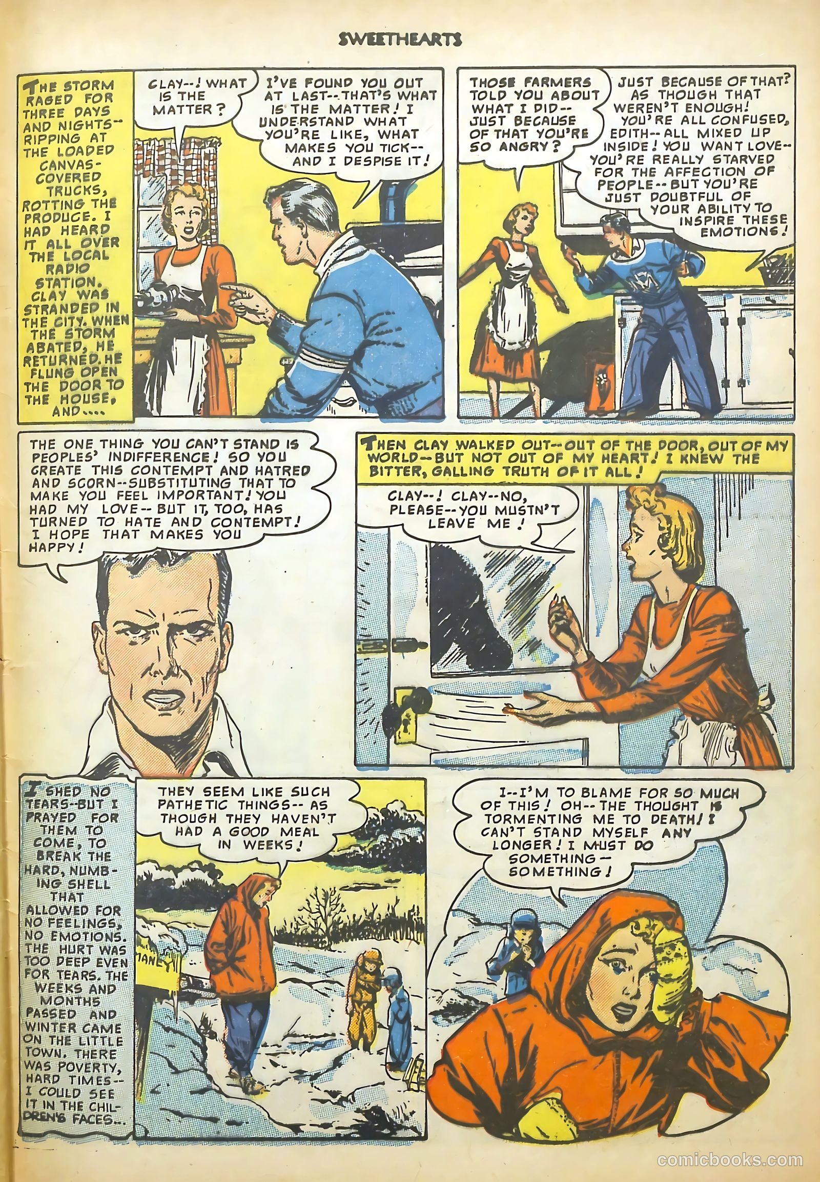 Sweethearts #84 (1950) — page 33 of 36