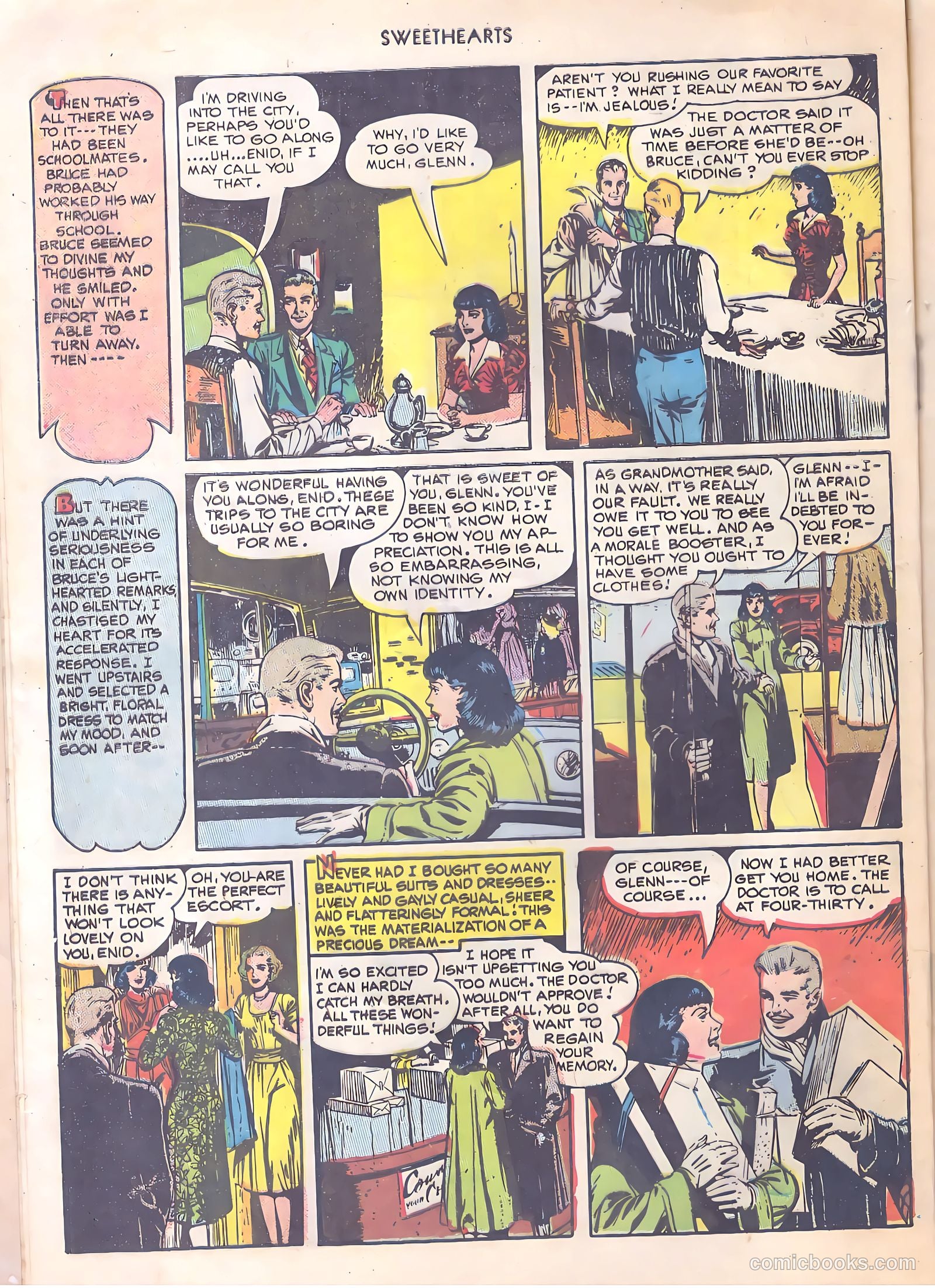 Sweethearts #85 (1950) — page 8 of 52