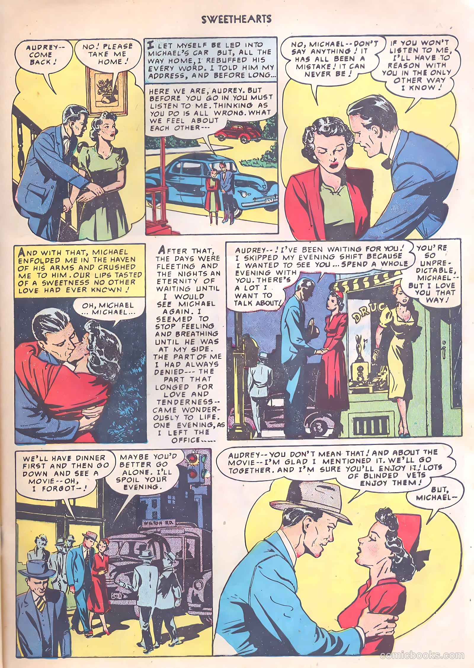 Sweethearts #85 (1950) — page 21 of 52
