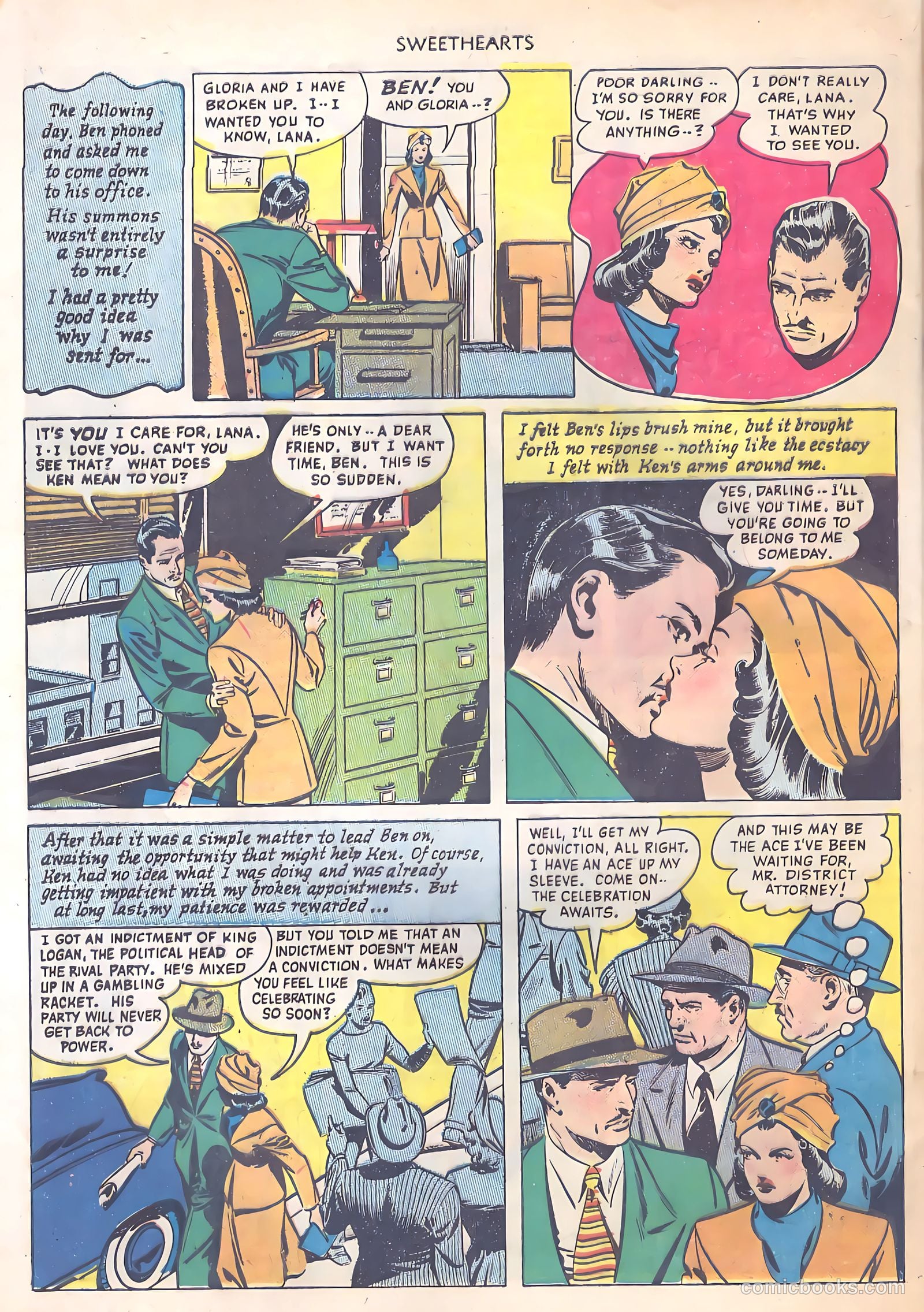Sweethearts #85 (1950) — page 44 of 52