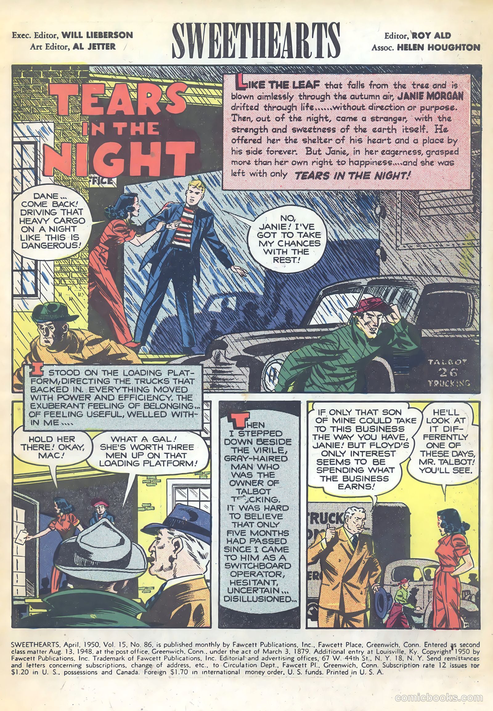 Sweethearts #86 (1950) — page 3 of 52