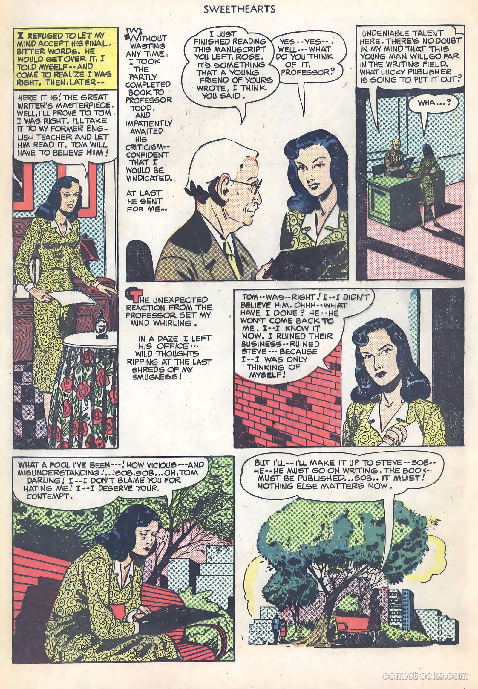 Sweethearts #86 (1950) — page 24 of 52