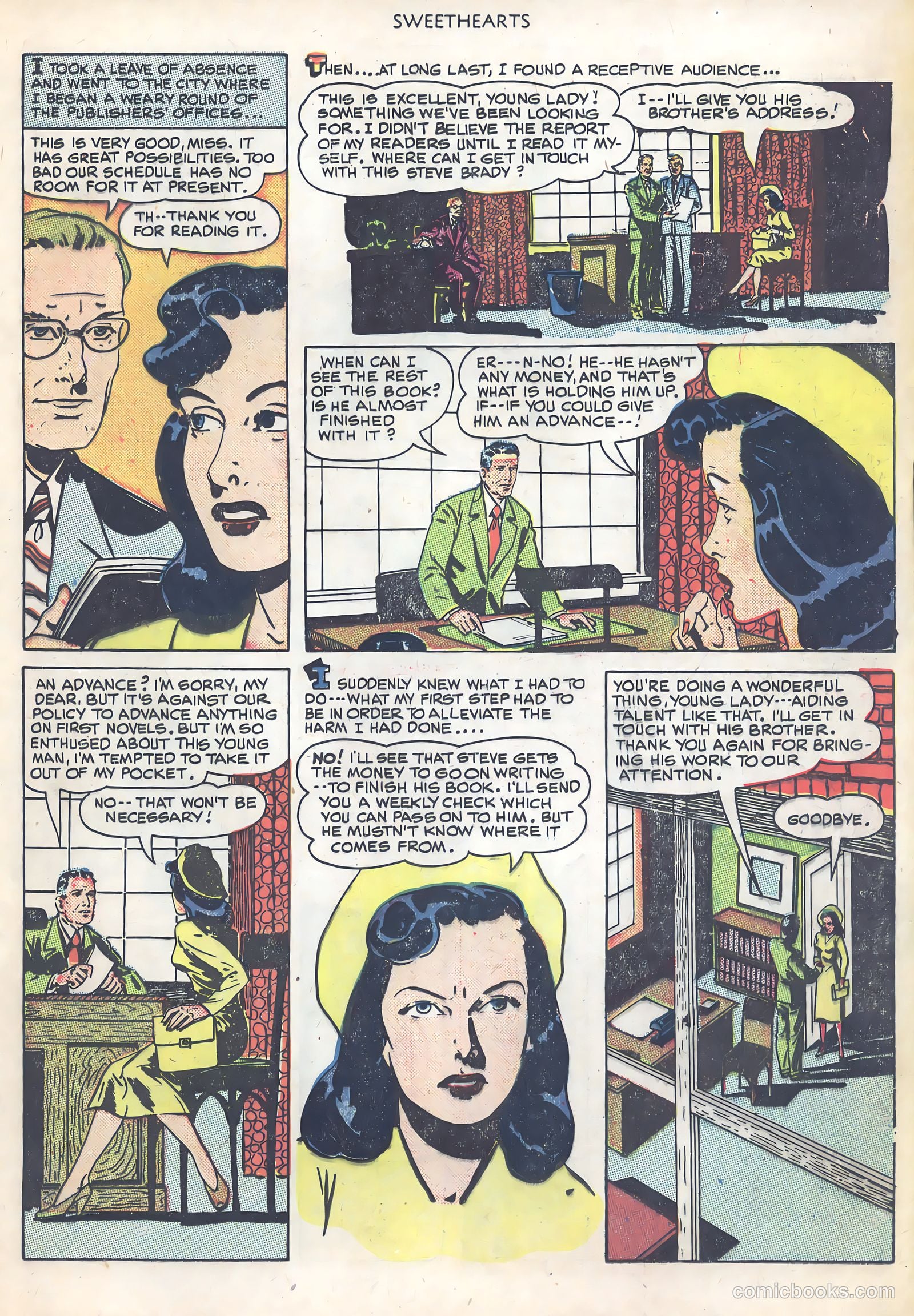 Sweethearts #86 (1950) — page 25 of 52