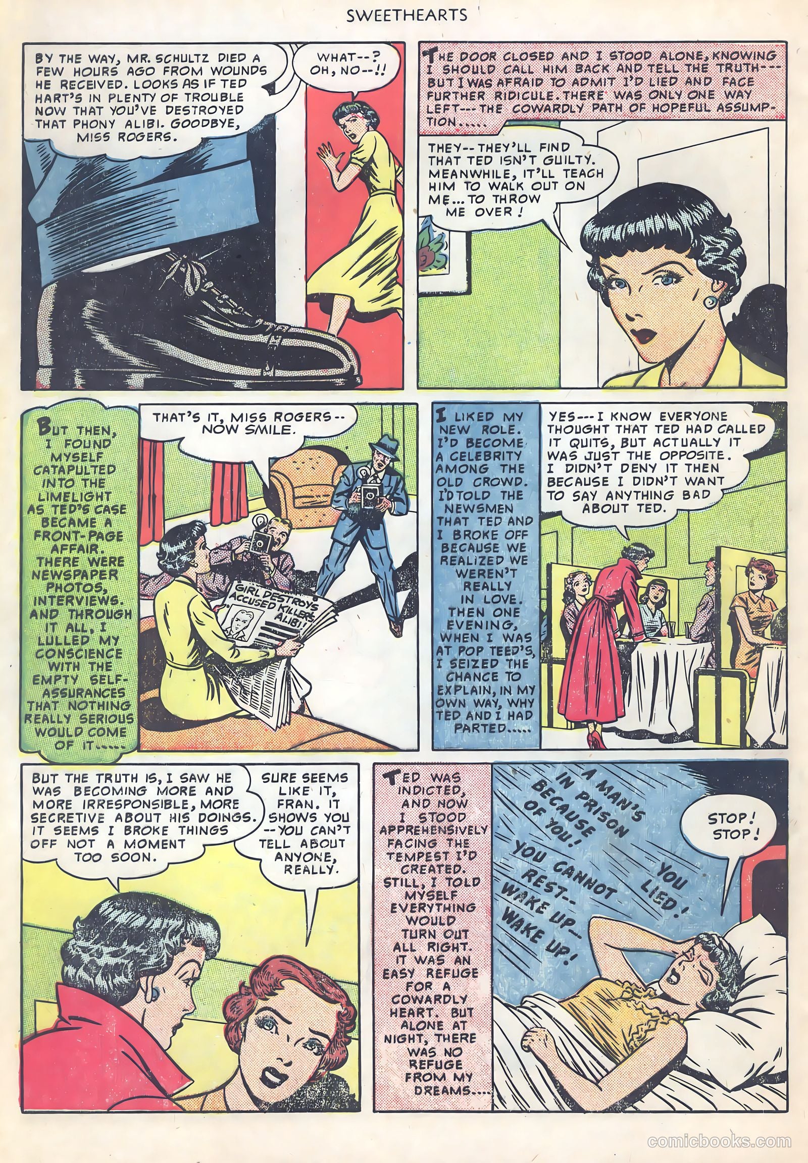 Sweethearts #86 (1950) — page 32 of 52