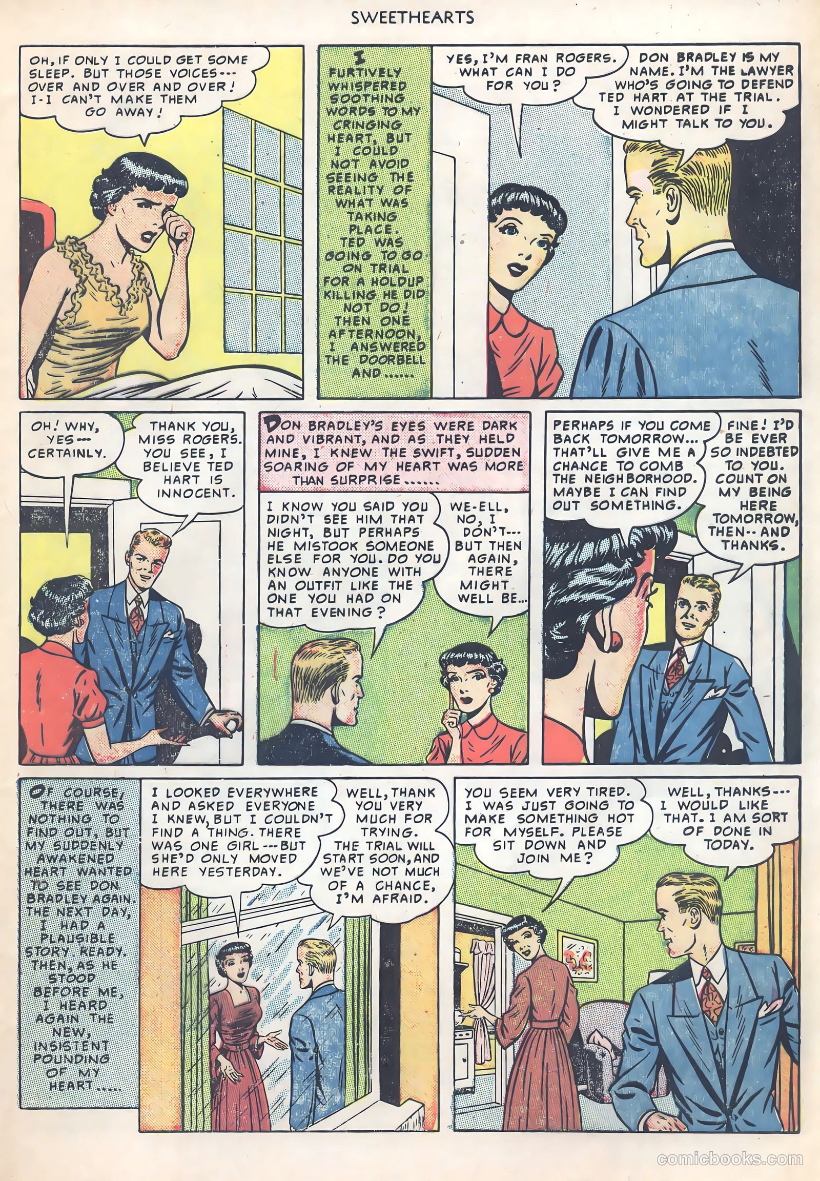 Sweethearts #86 (1950) — page 33 of 52