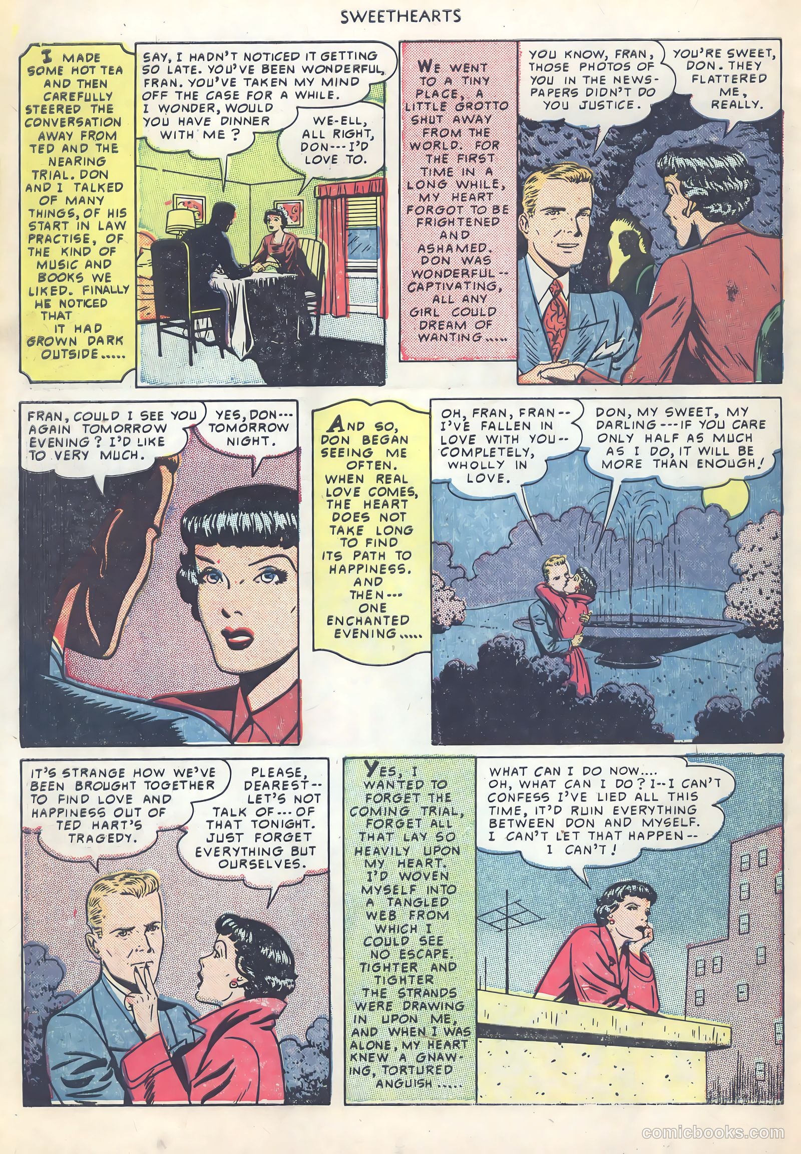 Sweethearts #86 (1950) — page 34 of 52
