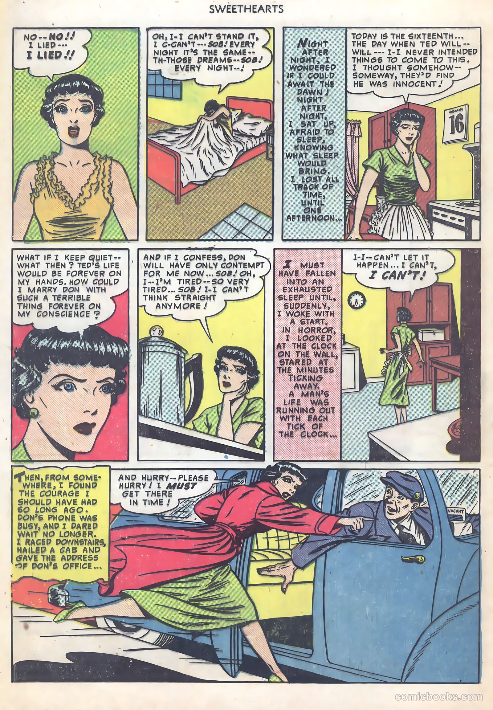 Sweethearts #86 (1950) — page 36 of 52