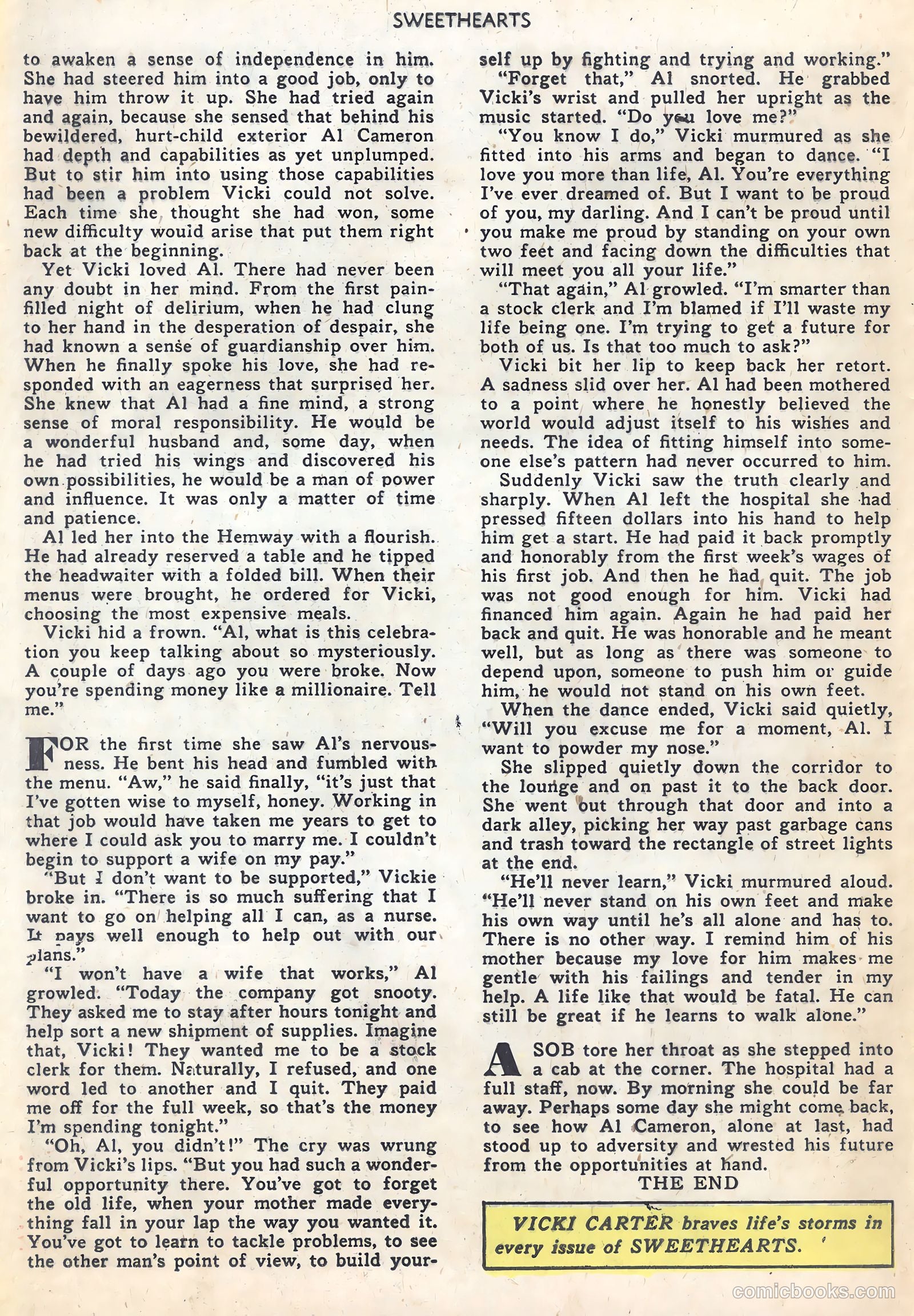 Sweethearts #86 (1950) — page 40 of 52