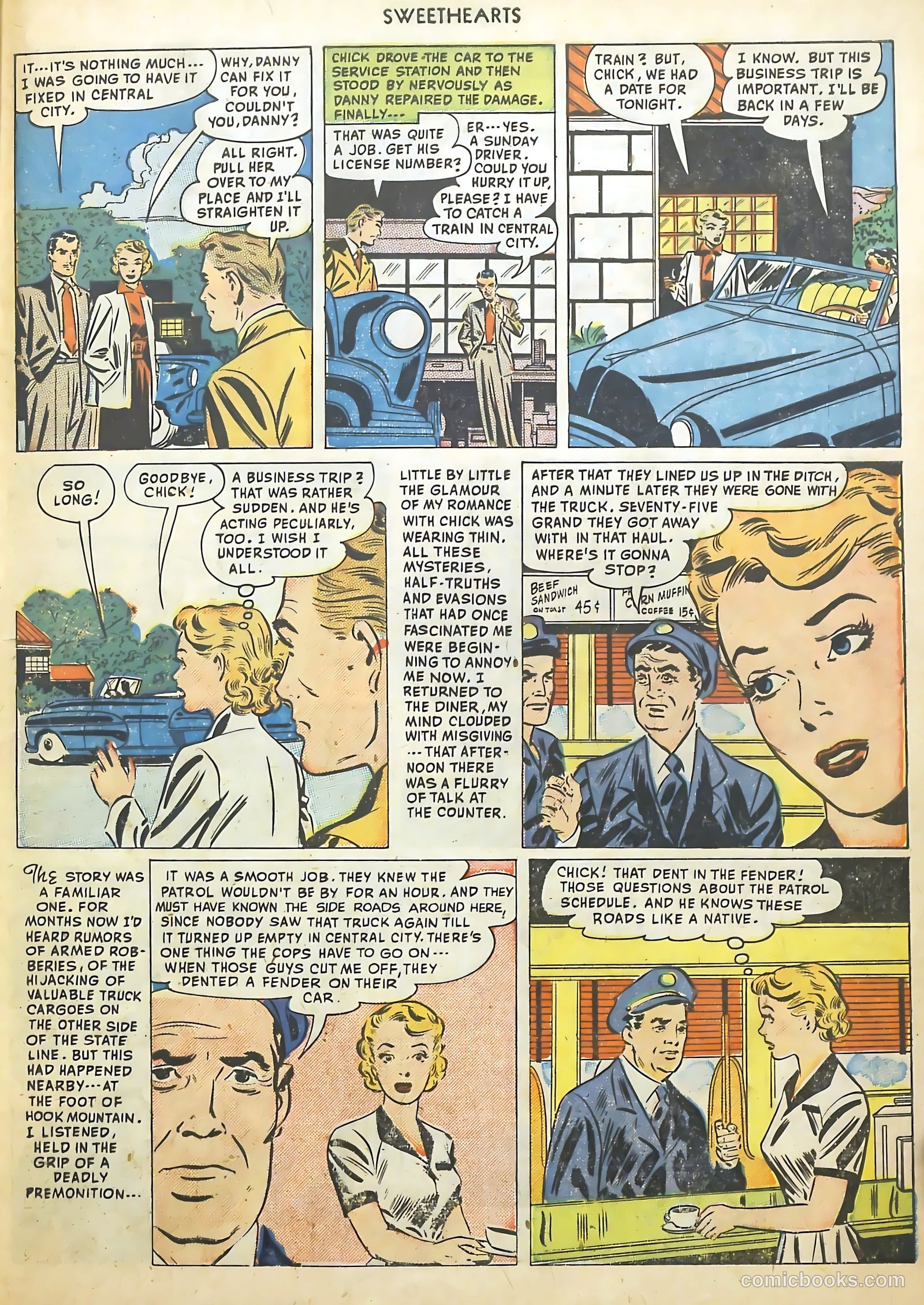 Sweethearts #87 (1950) — page 33 of 52
