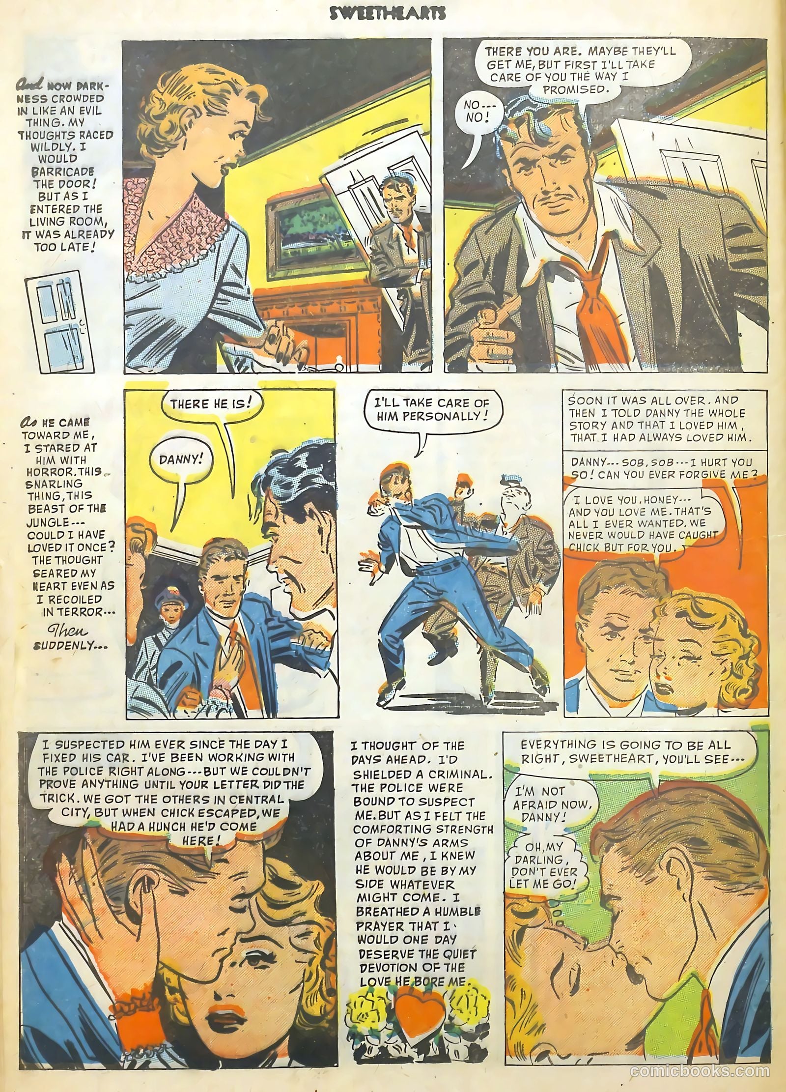 Sweethearts #87 (1950) — page 36 of 52